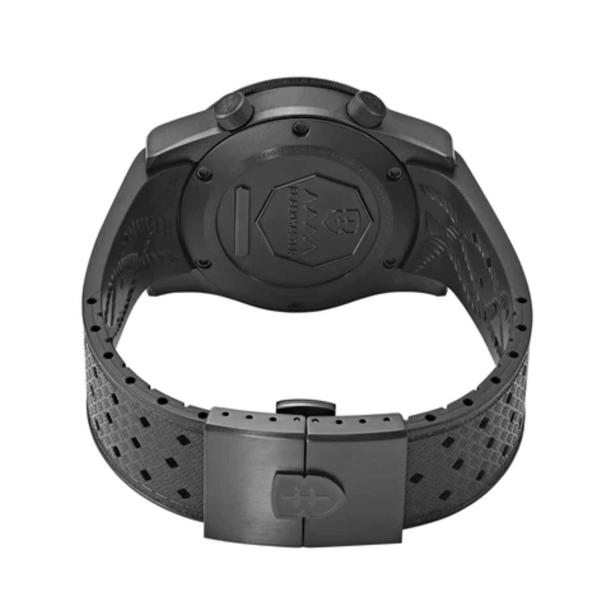 Elliot Brown Beachmaster Blackout Black Dial Rubber Strap Men's Watch 0H0-621-R51G