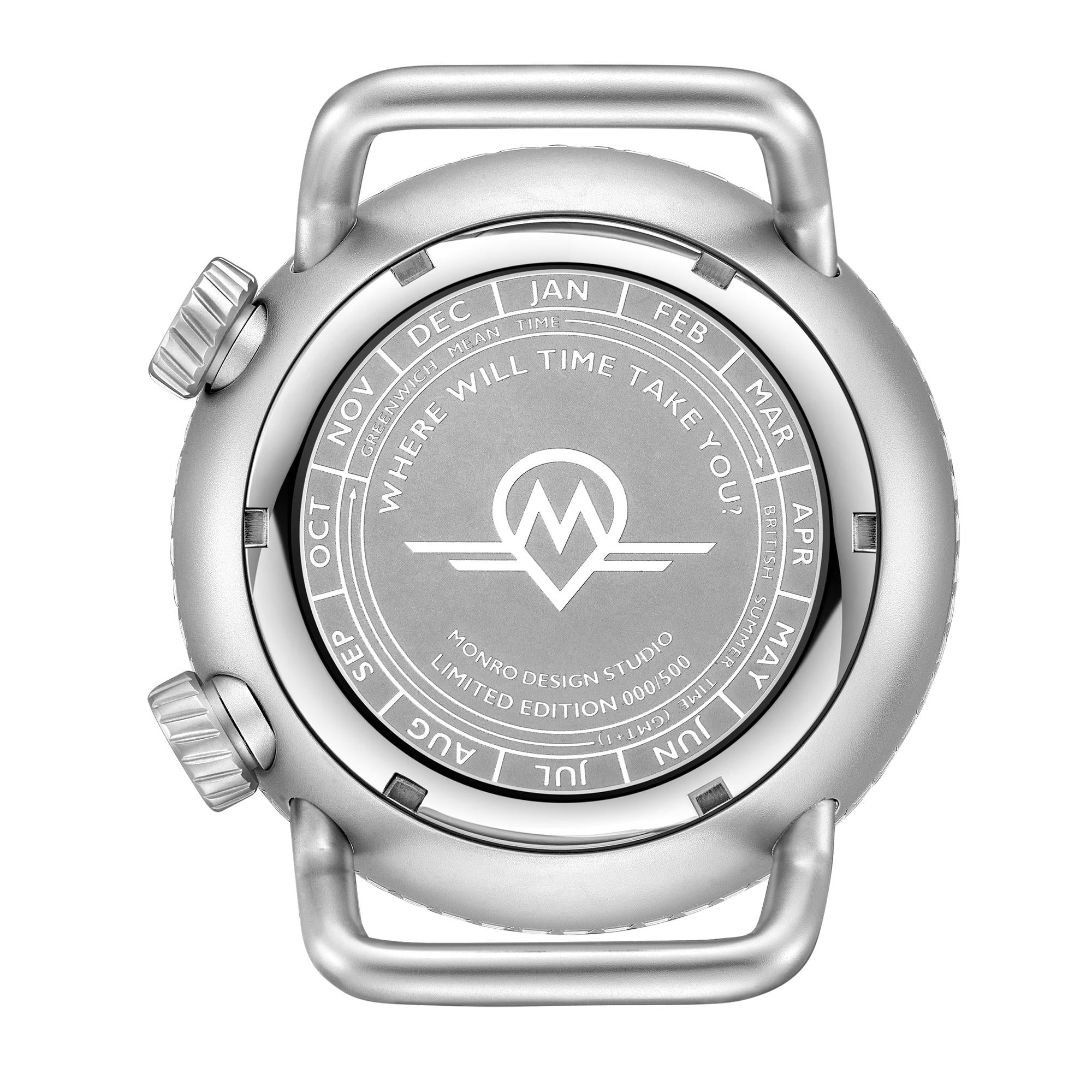 Monro Adventure Arctic White Dial Automatic Men's Watch MA-6