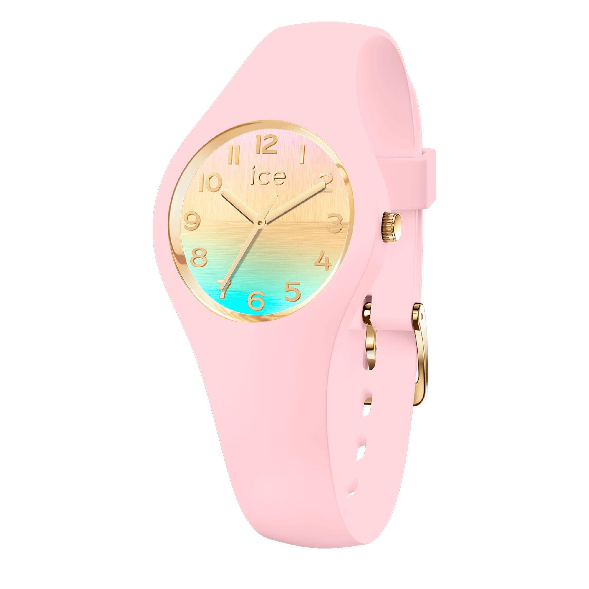 ICE Watch ICE Horizon Nude Gradient Dial Silicone Strap Watch 021432