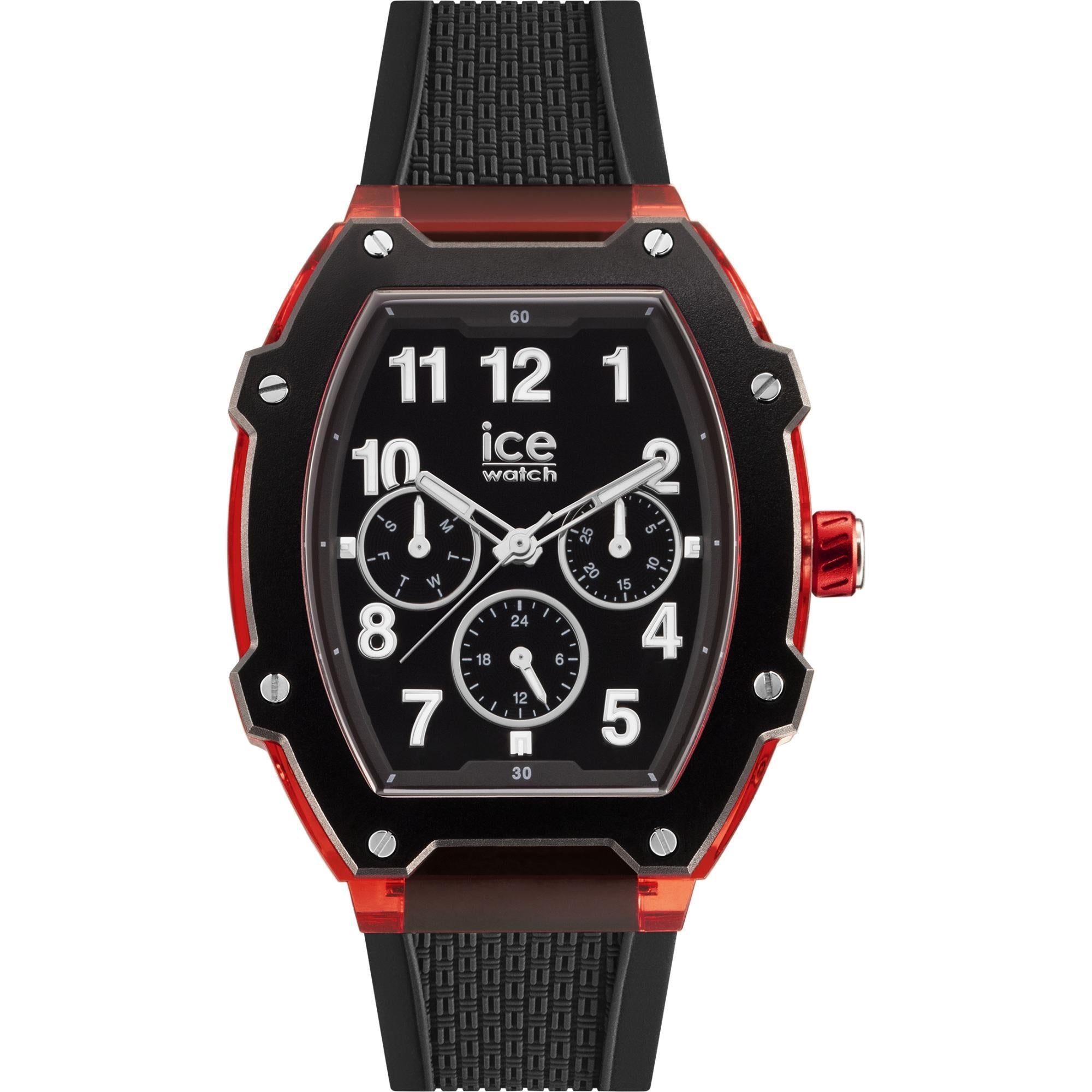 ICE Boliday Quartz Black Dial Plastic Strap Women’s Watch MT023316