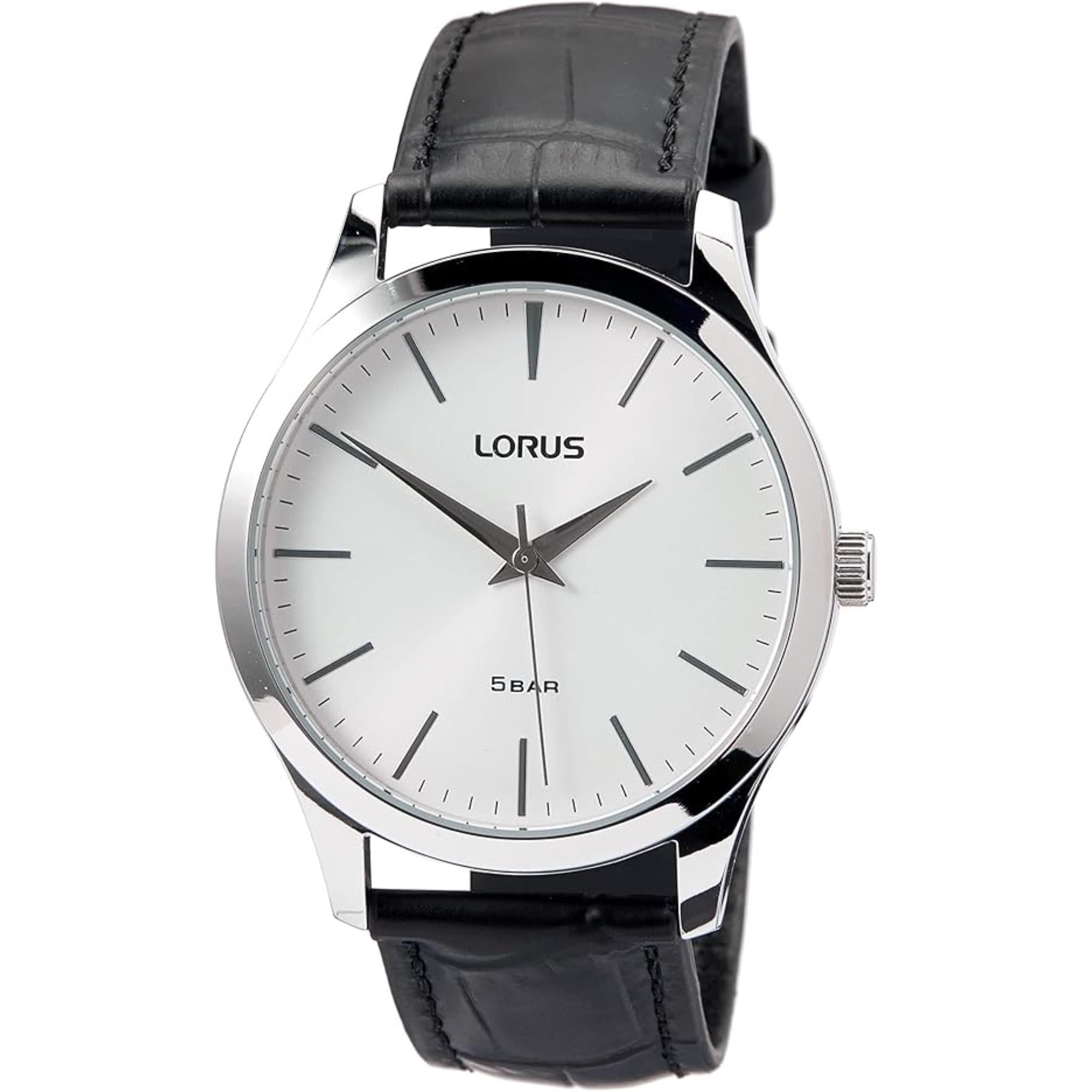 Lorus Classic Silver Sunray Dial Men's Watch RRX73HX9