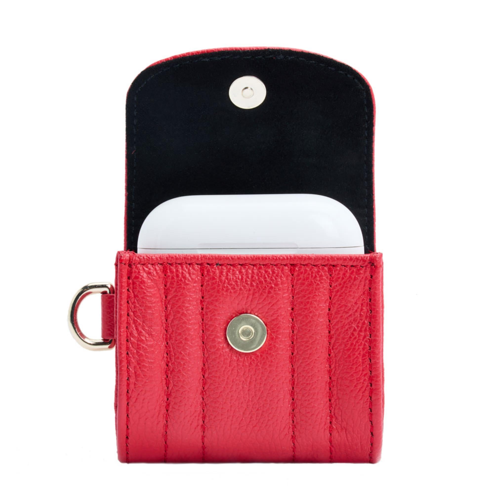 Wolf Red Mimi EarPods Case with Wristlet 768172