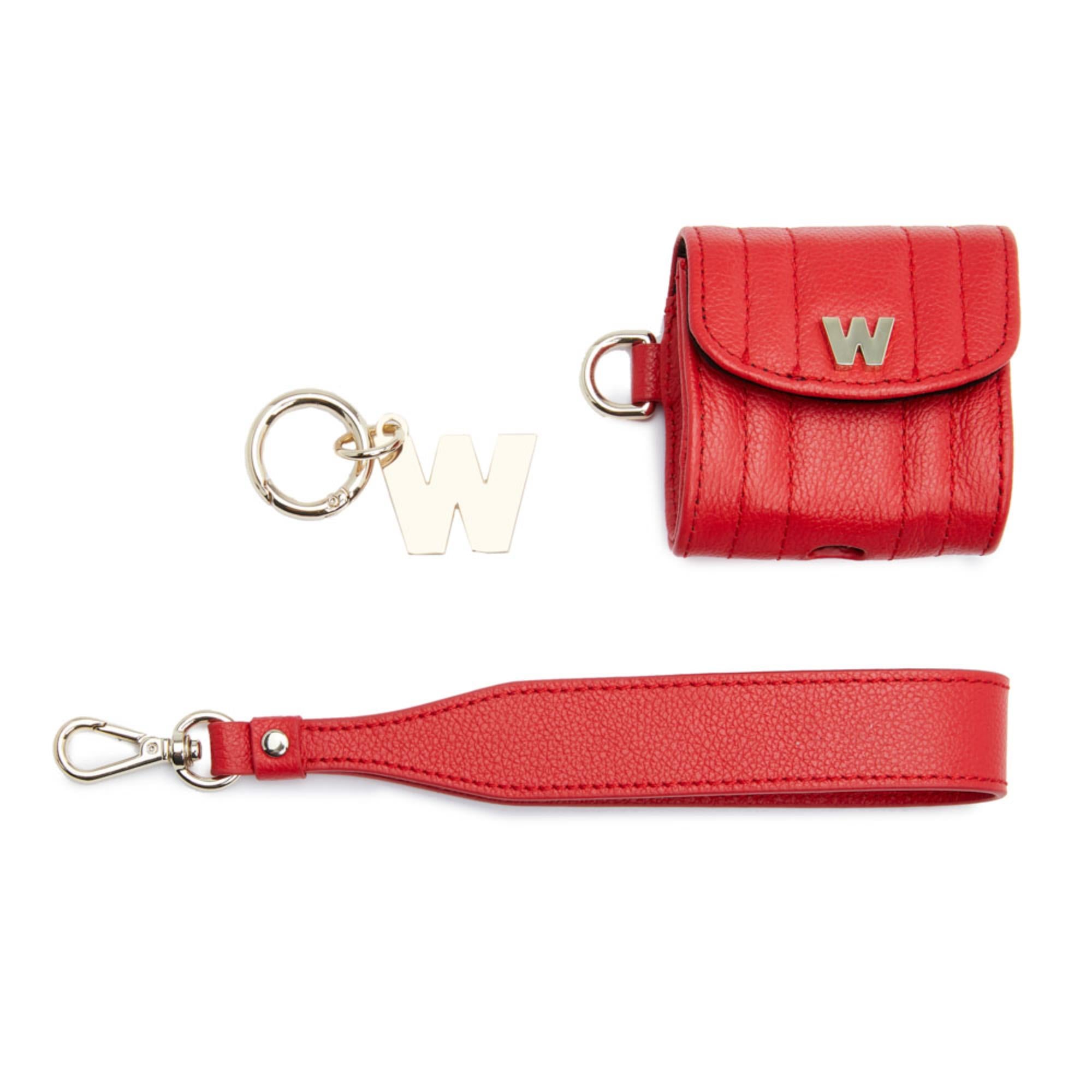 Wolf Red Mimi EarPods Case with Wristlet 768172