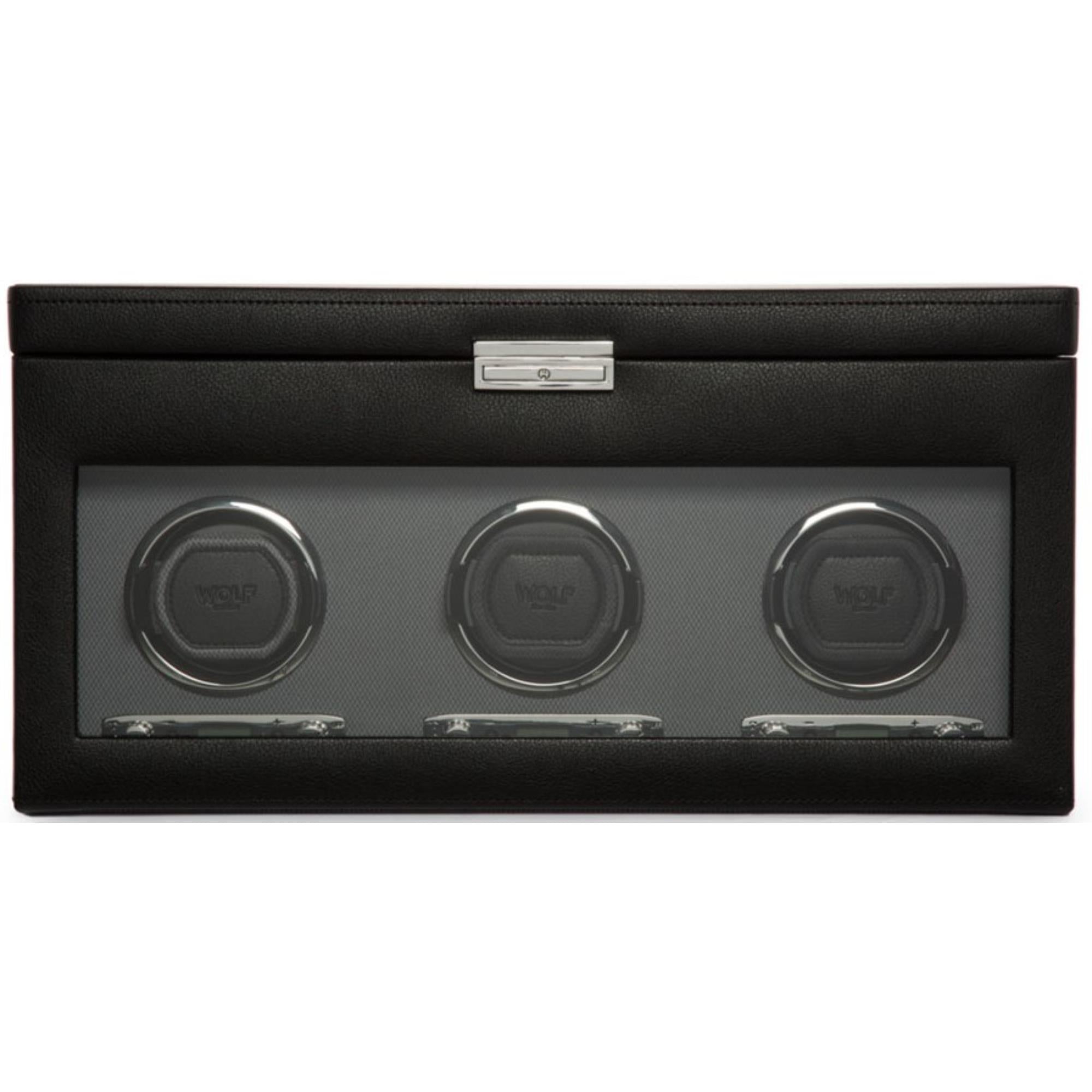 Wolf Triple Watch Winder with Storage 456302