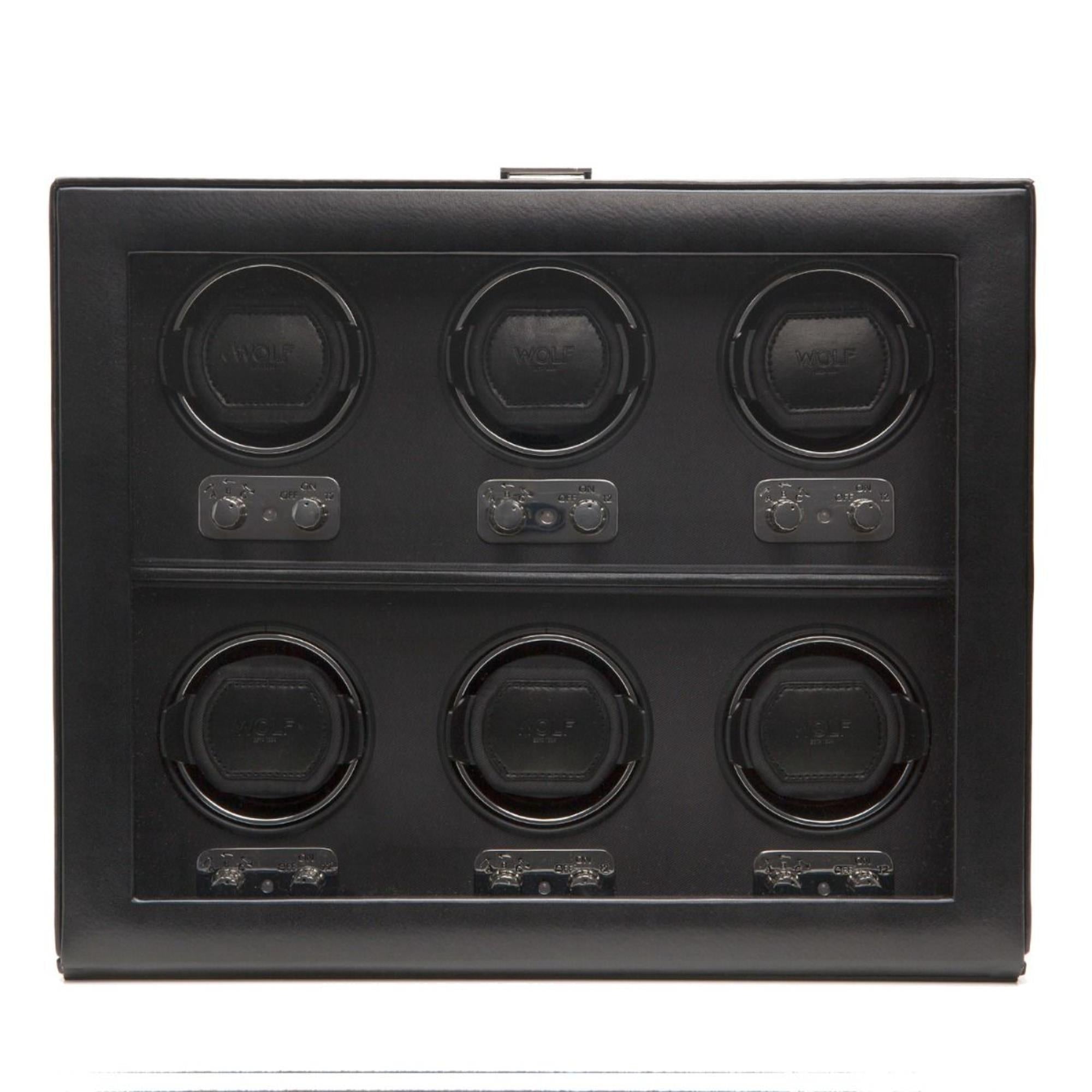 Wolf Heritage 6-Piece Watch Winder 270702