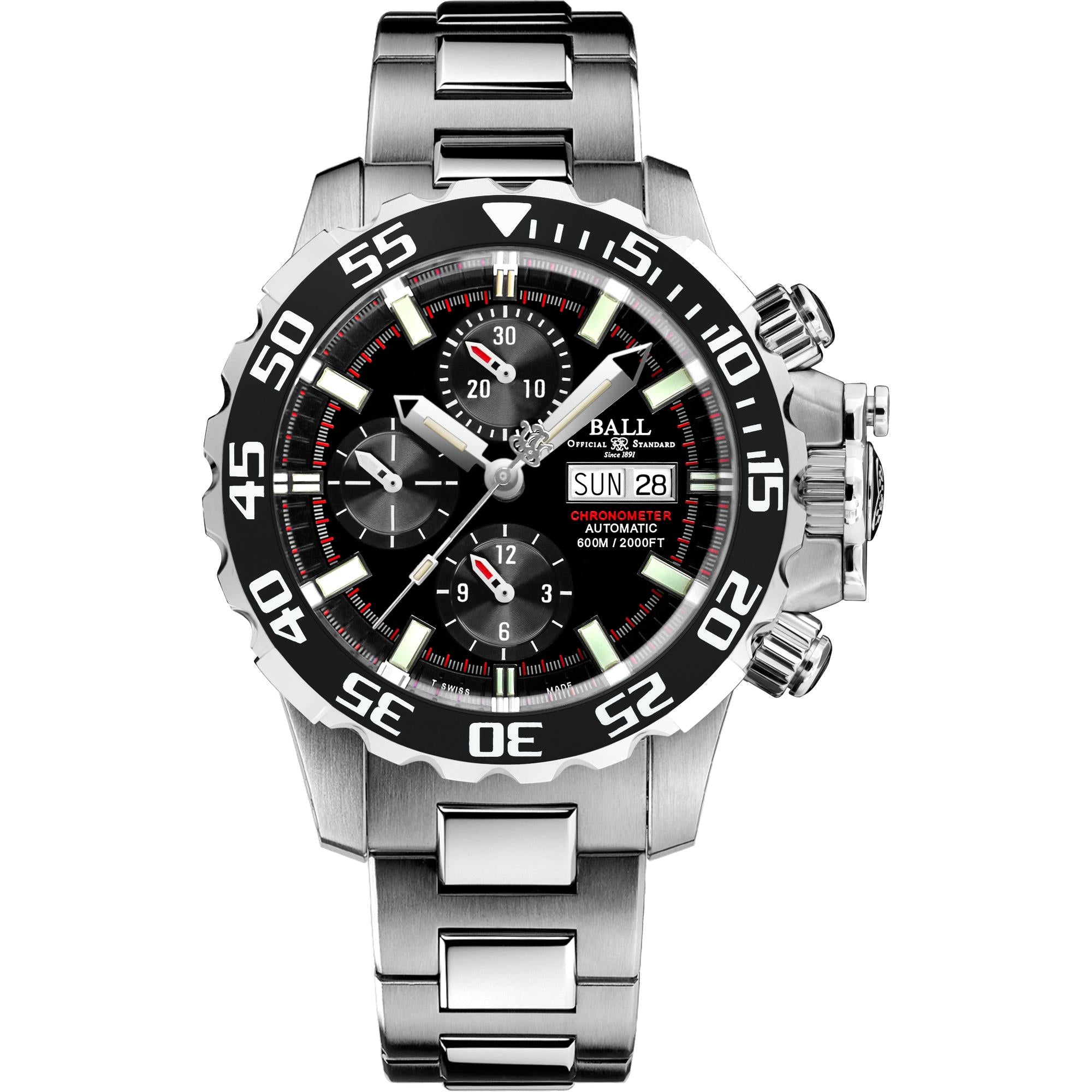 BALL Engineer Hydrocarbon Nedu Black Dial Men’s Watch DC3226A-S4C-BK