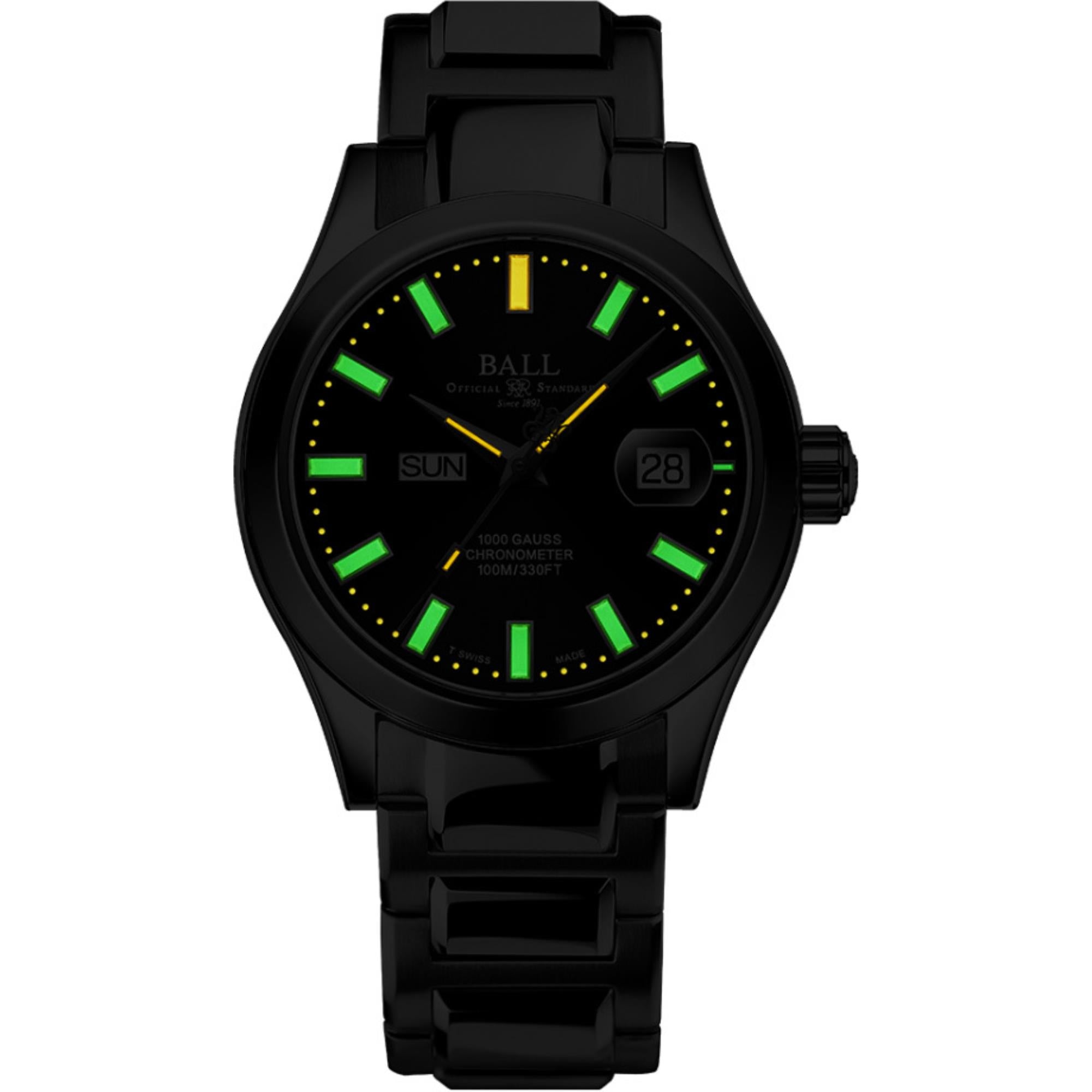 BALL Engineer III Marvelight Chronometer Black Dial Men’s Watch NM9036C-S1C-BK