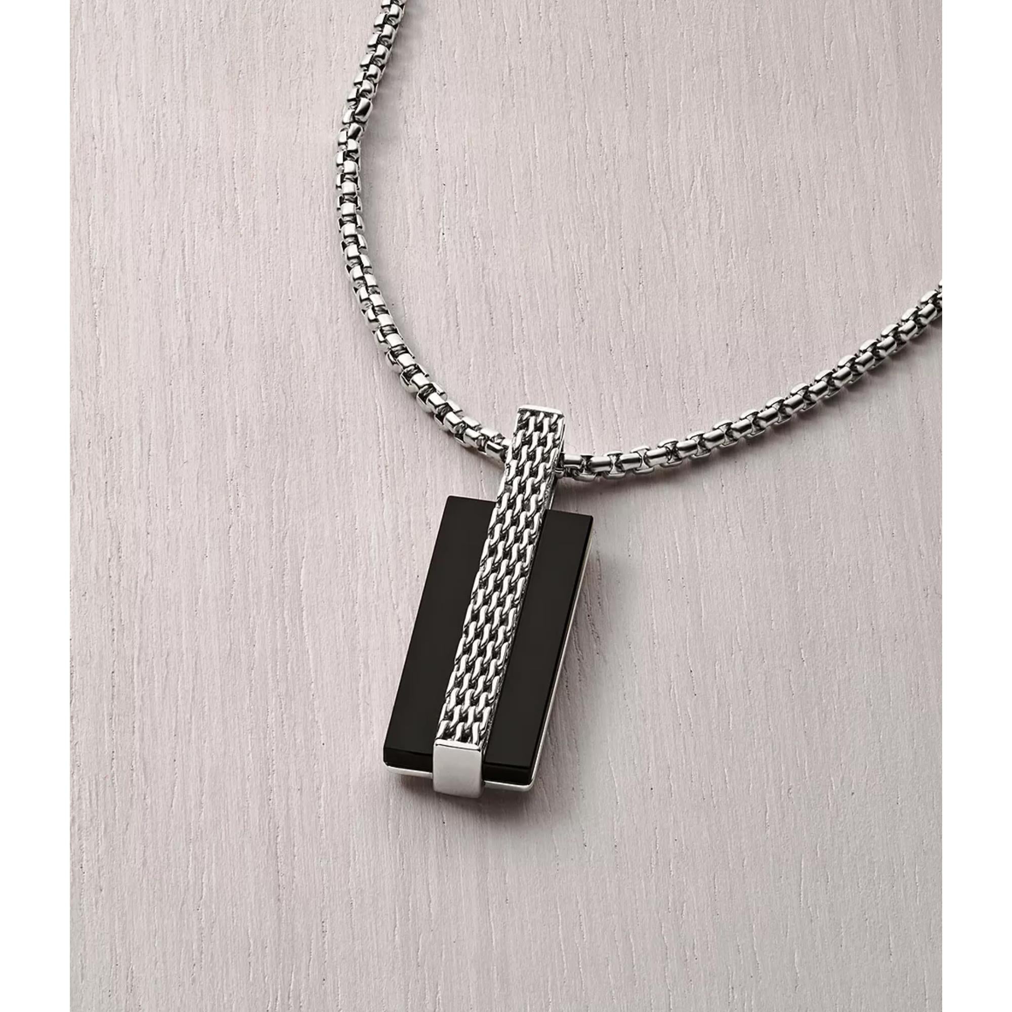 Skagen Torben Stainless Steel Pendant Men's Necklace SKJM0209040