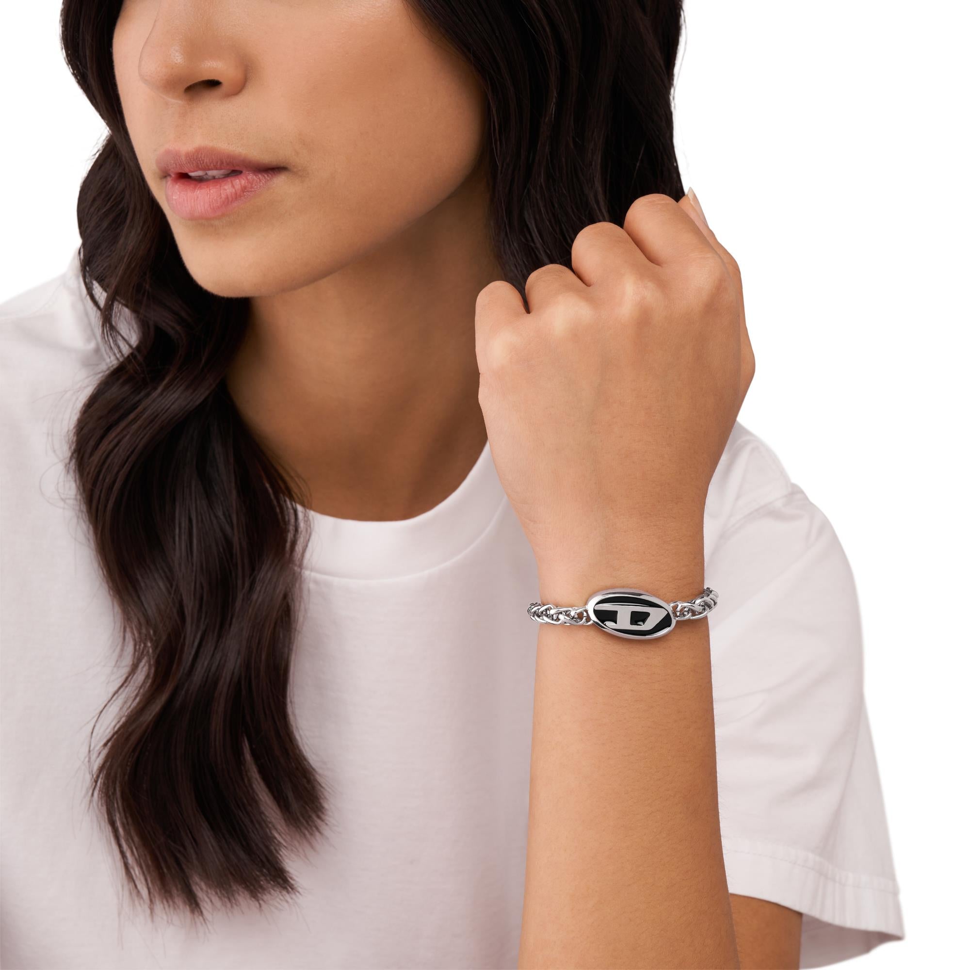 Diesel Stainless Steel Chain Unisex Bracelet DX1469040
