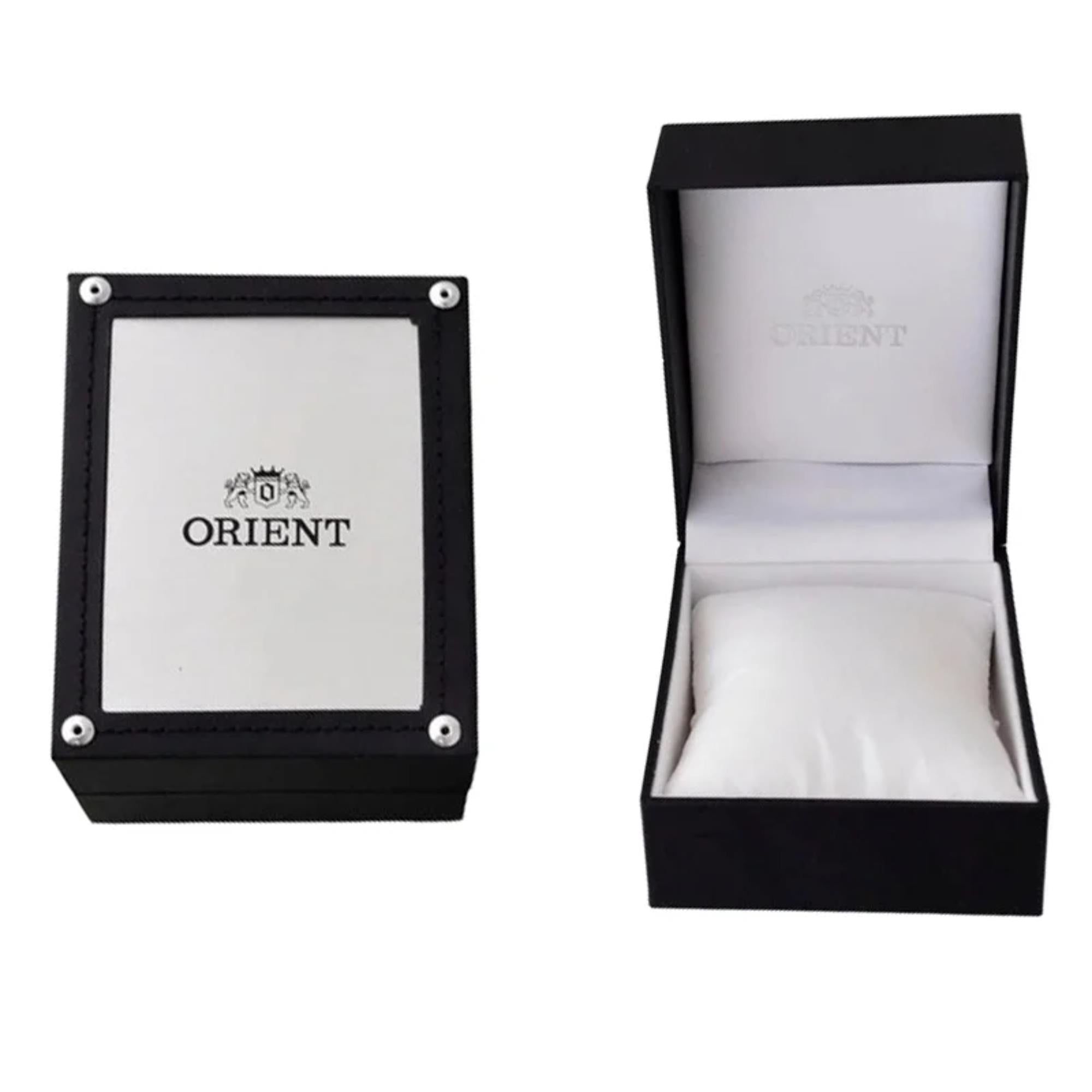 Orient Golden Eye II Contemporary Open Heart Blue Dial Men's Watch TAG03001D0