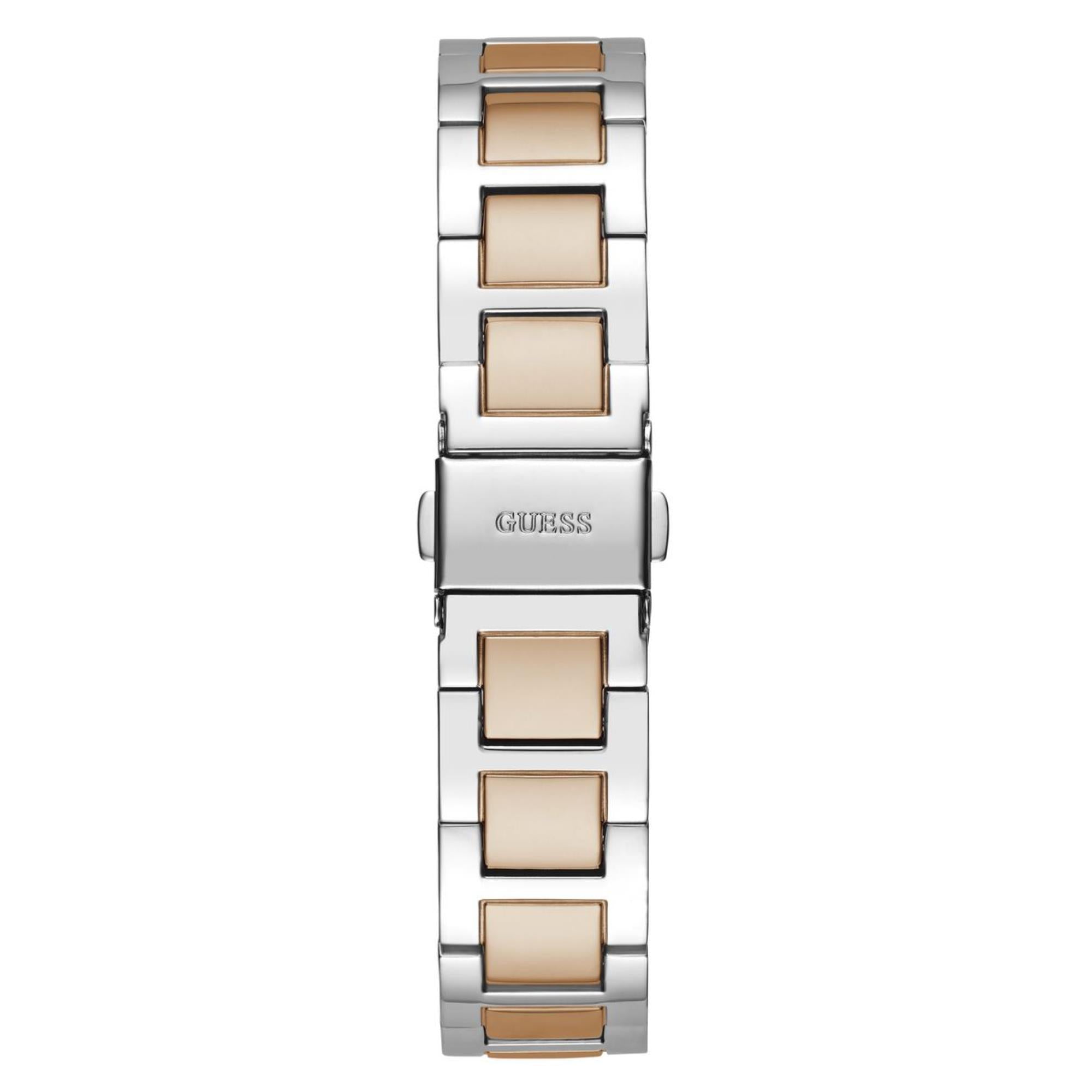 Guess Dawn White Dial Stainless Steel Strap Women's Watch GW0404L3