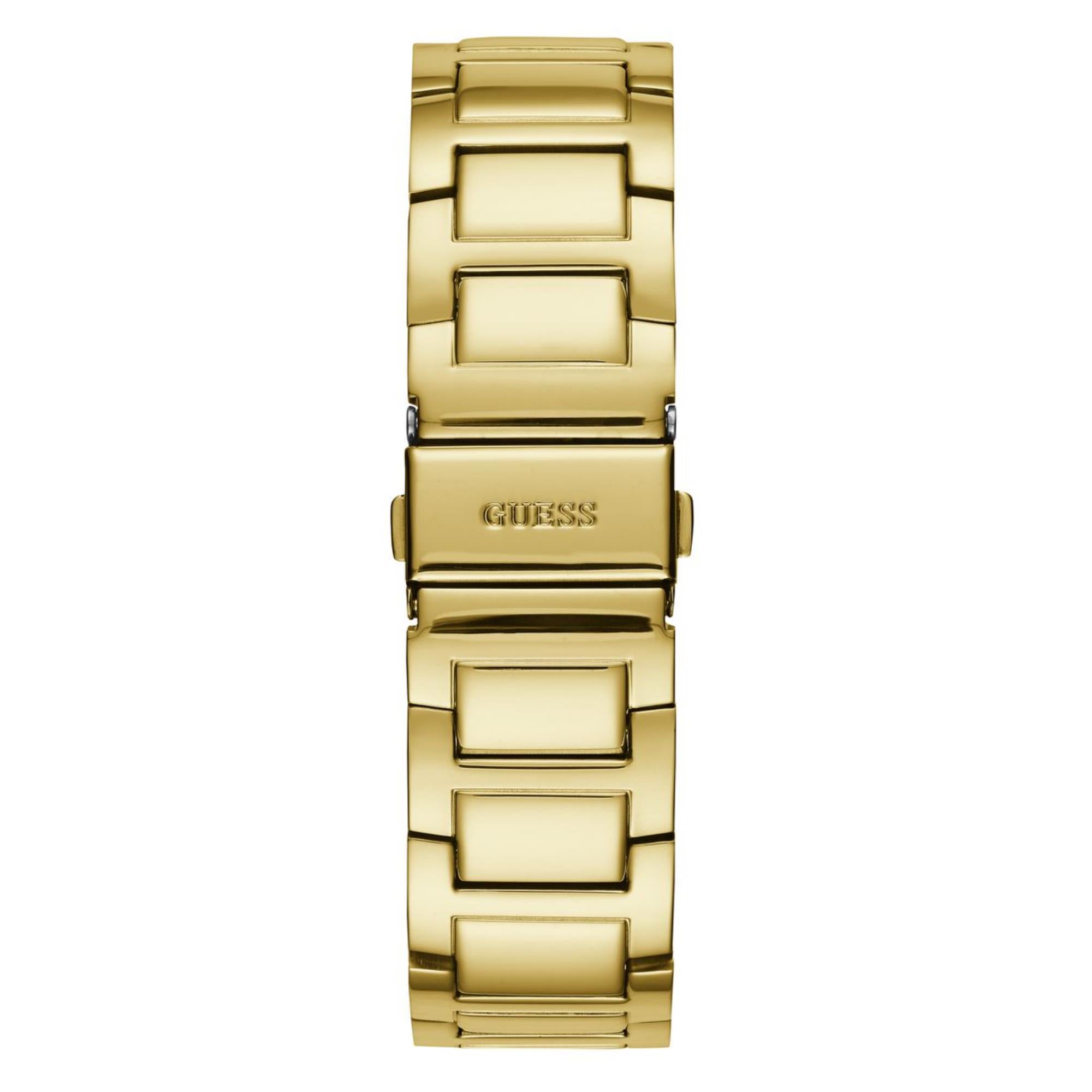 Guess Lady Frontier Champagne Dial Stainless Steel Strap Women's Watch W1156L2