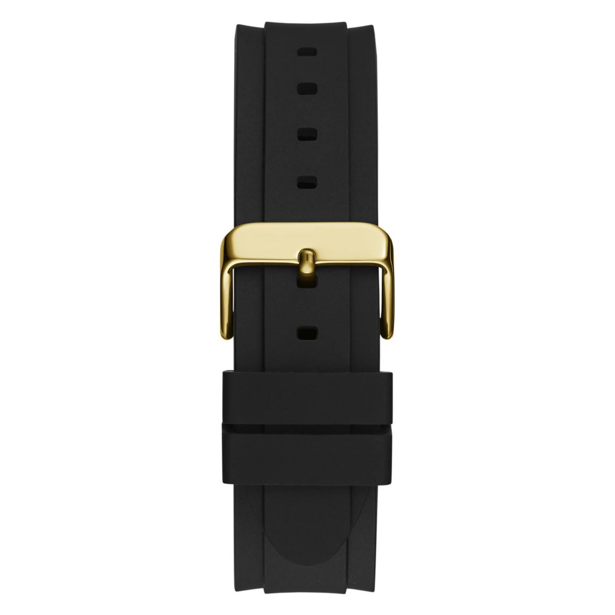 Guess Parker Green Dial Silicone Strap Men's Watch GW0708G2