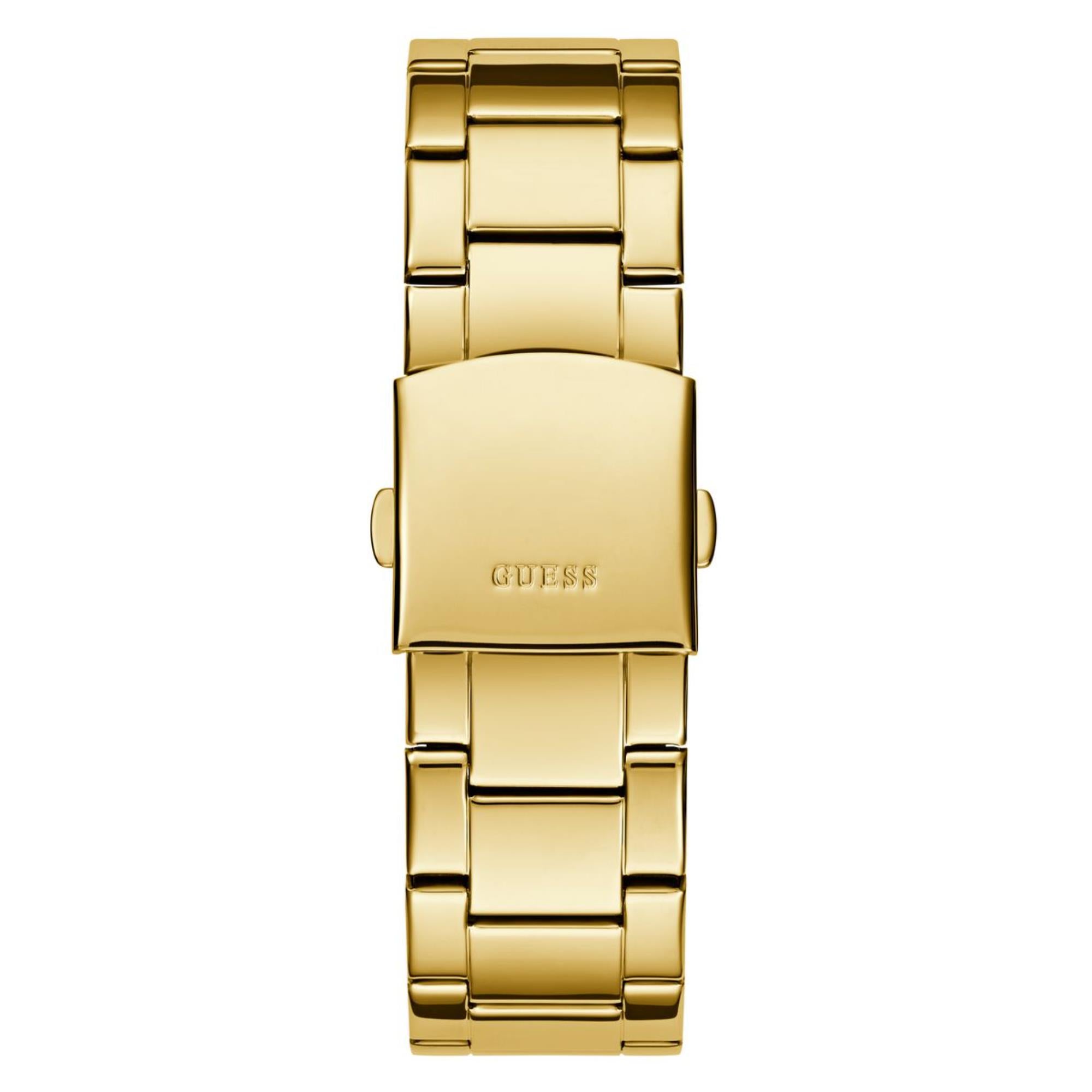 Guess Classic Black Dial Stainless Steel Strap Men's Watch GW0900G3