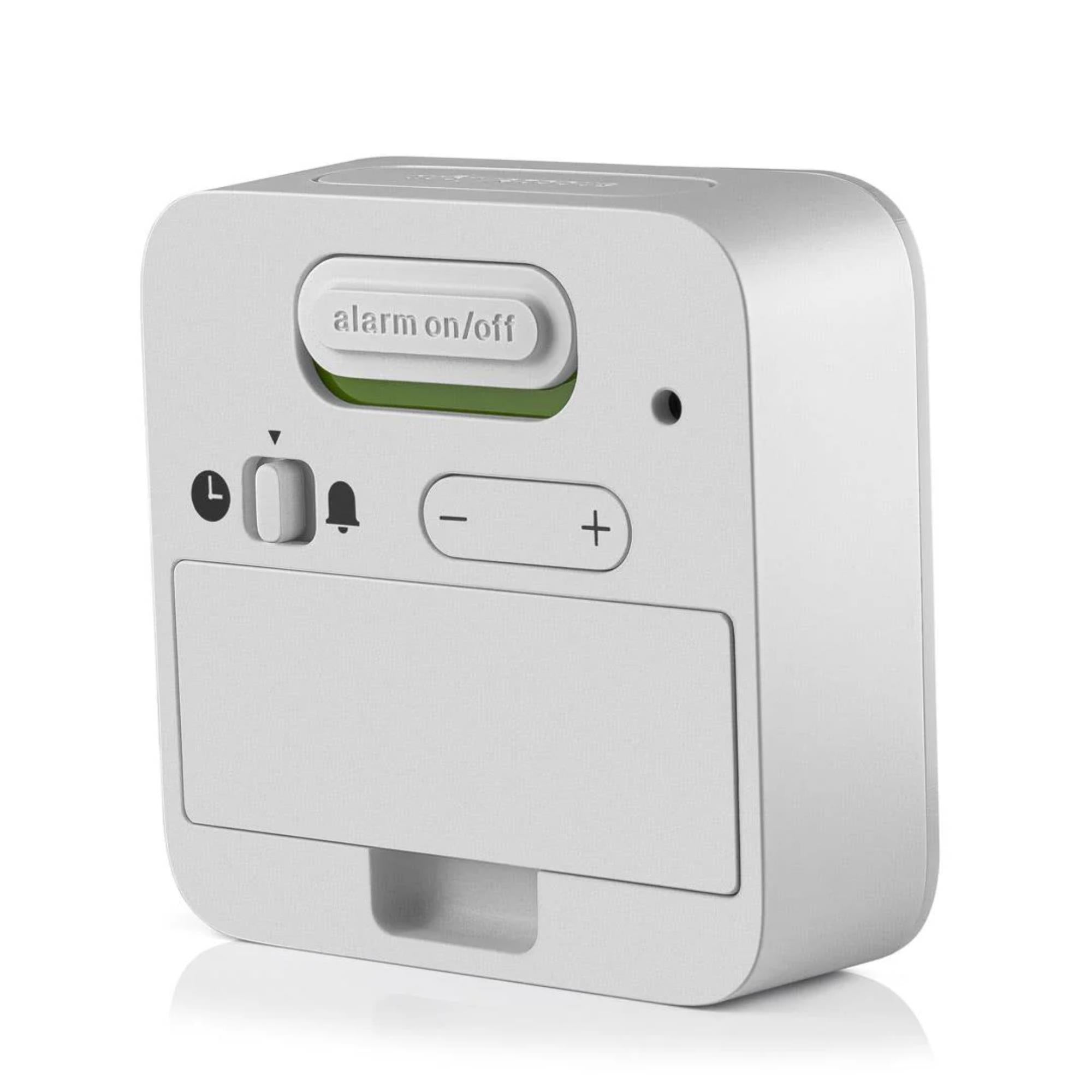 Braun Quartz White Digital Travel Alarm Clock BC08W