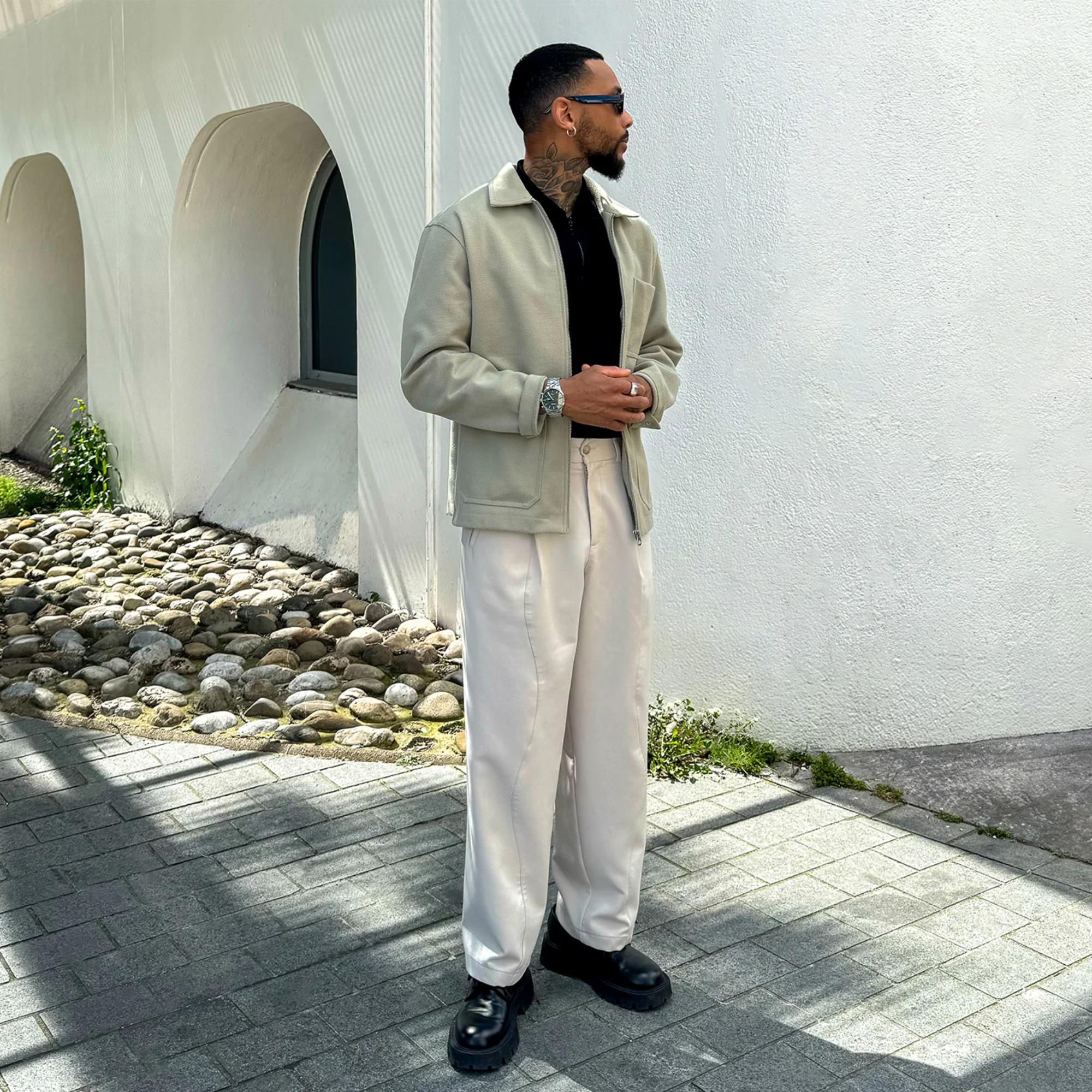 CLUSE Anthéor Quartz Chronograph Green Dial Steel Strap Men's Watch CW21002