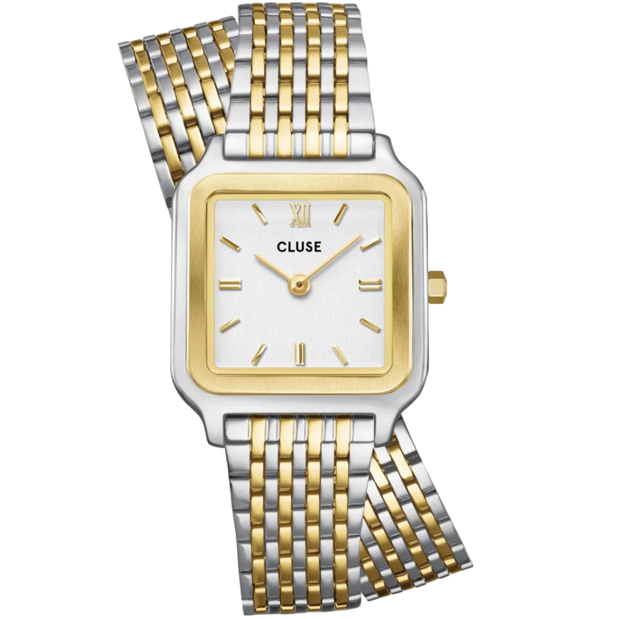 CLUSE Gracieuse Petite Quartz White Dial Steel Strap Women's Watch CW11814