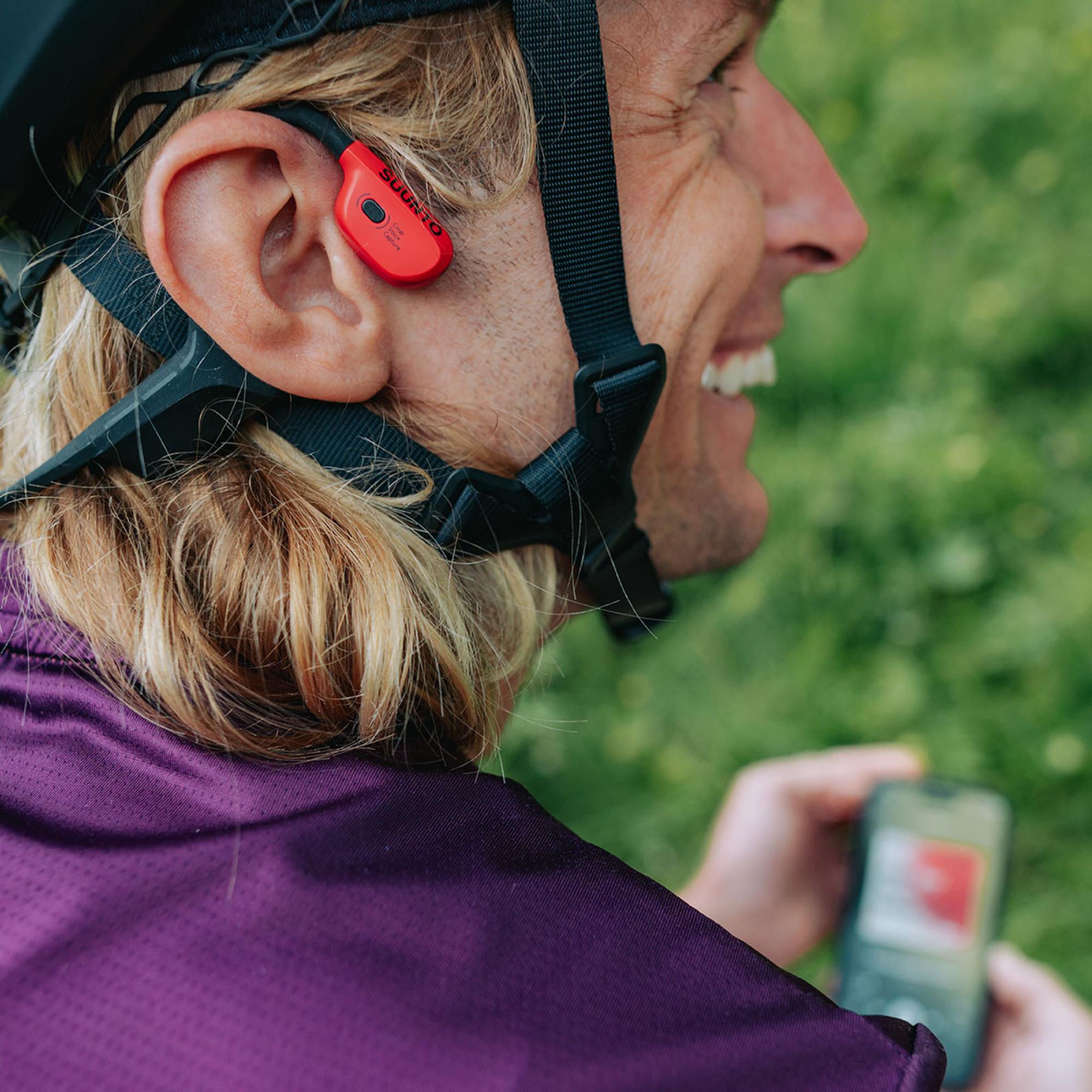 Suunto Wing Lava Red Sports Open-Ear Wireless Unisex Headphones SS050944000
