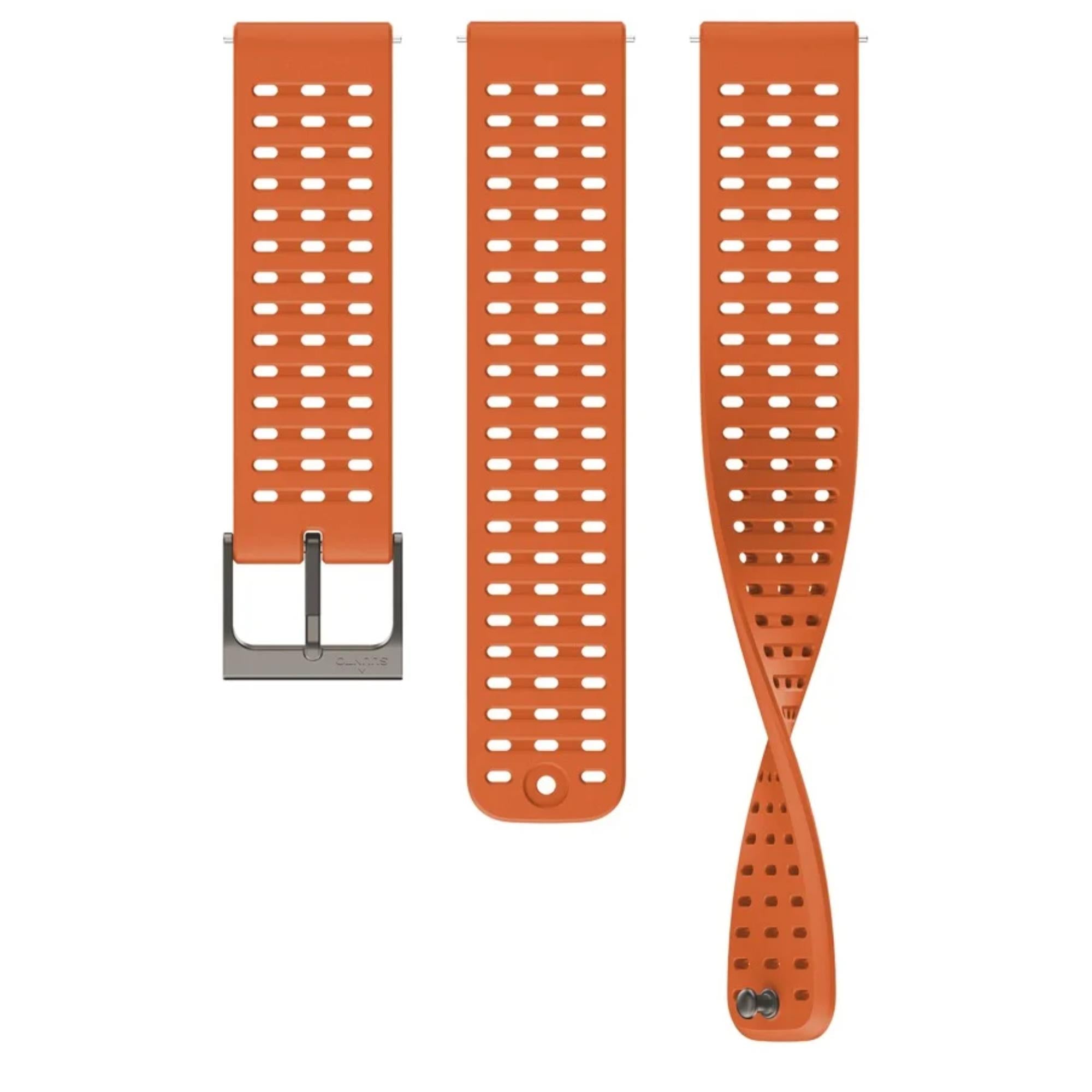 Suunto Athletic 2 Canyon Orange Silicone Watch Strap SS050881000