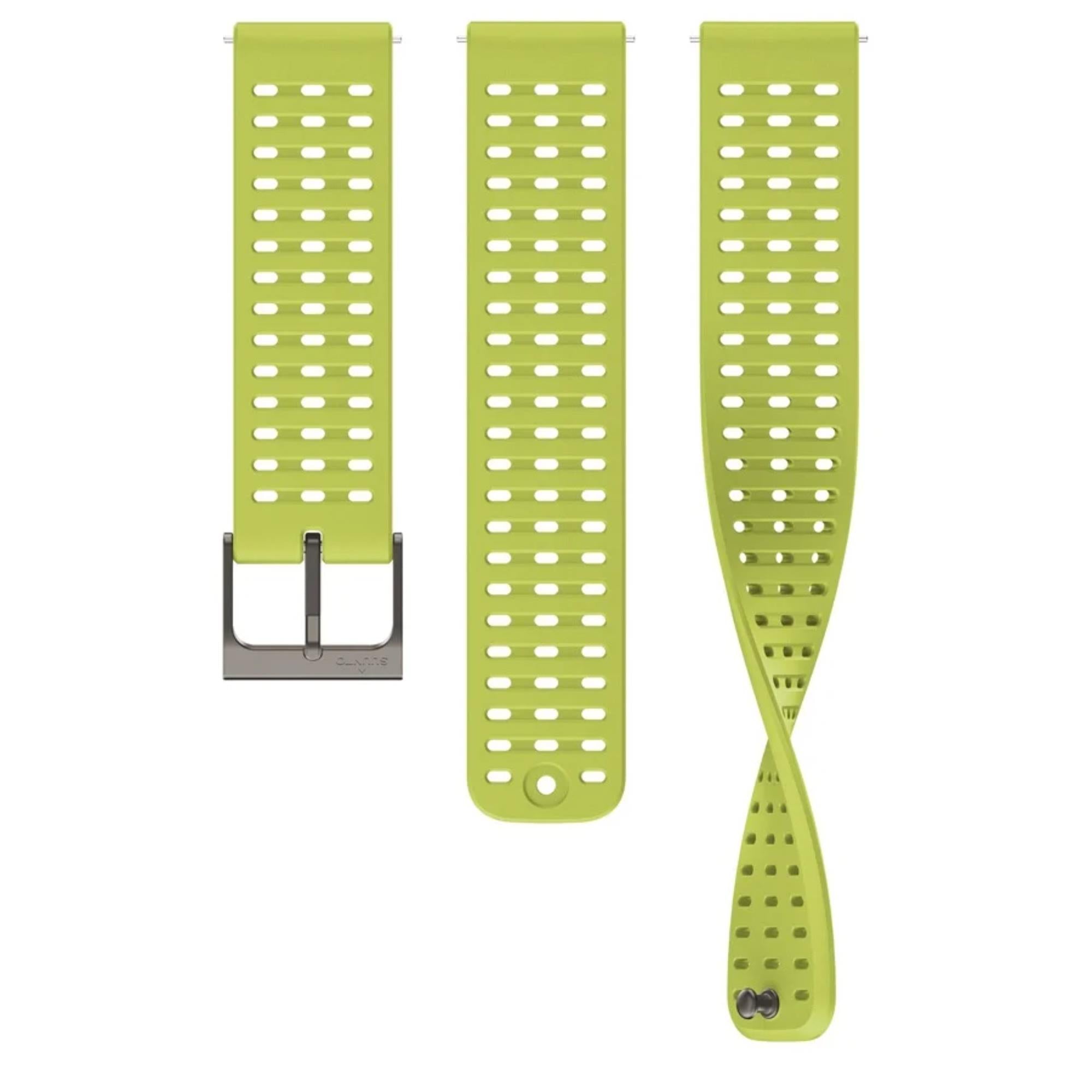 Suunto Athletic 2 Light Lime Silicone Watch Strap SS050882000