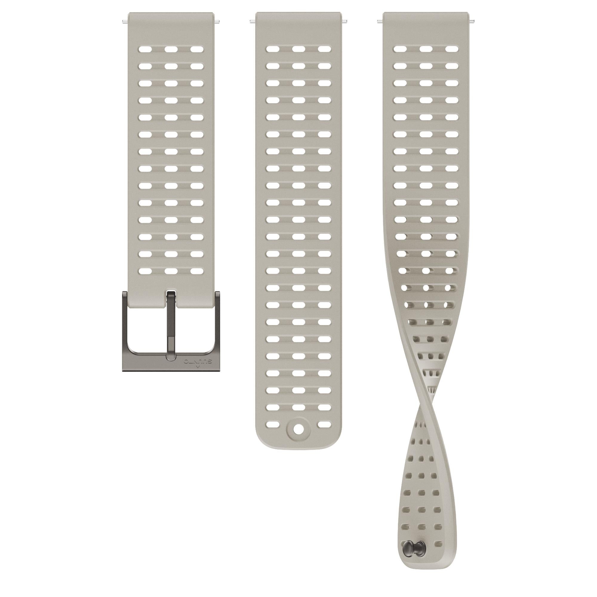 Suunto Athletic 2 Sand Gray Silicone Watch Strap SS050884000