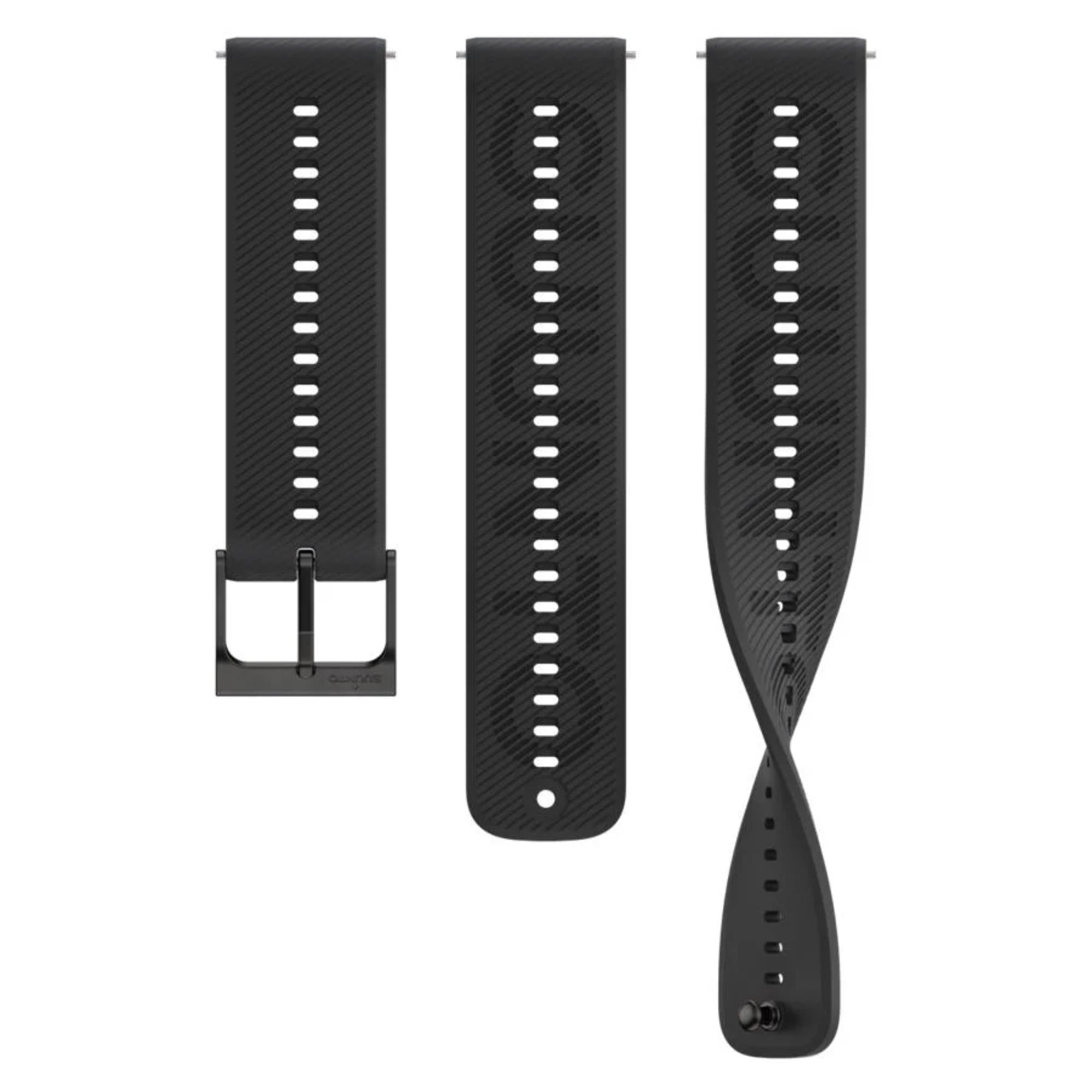 Suunto Athletic 6 Black Silicone Watch Strap SS051068000