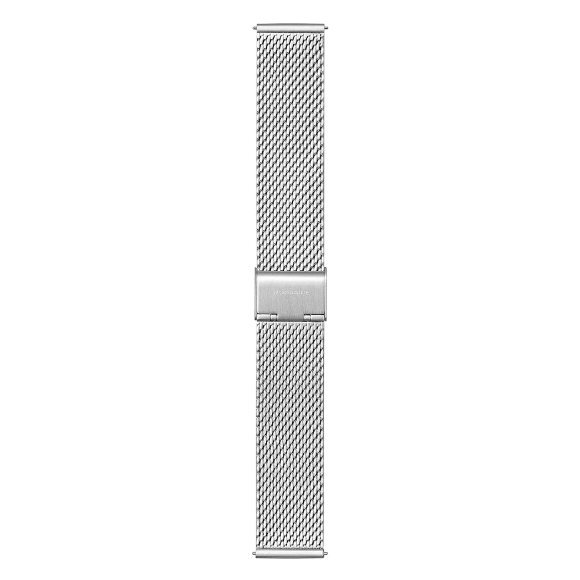 Mondaine Evo2 Silver Polished Stainless Steel Mesh Strap FM8920.STEM.6