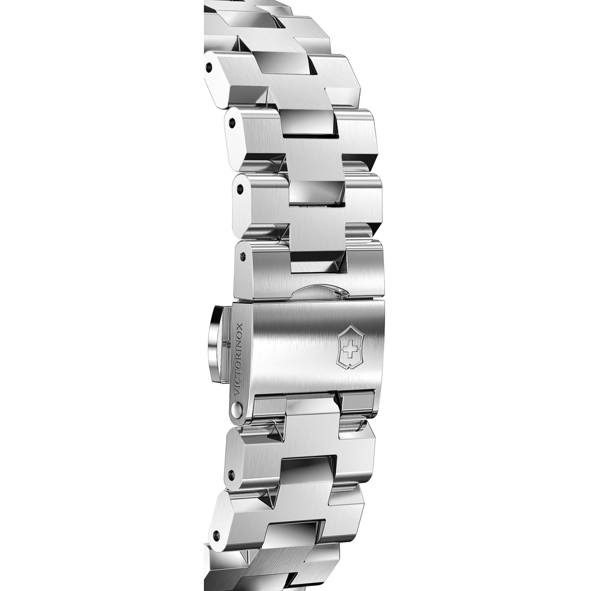 Victorinox I.N.O.X. Automatic Blue Dial Steel Strap Men's Watch 242020