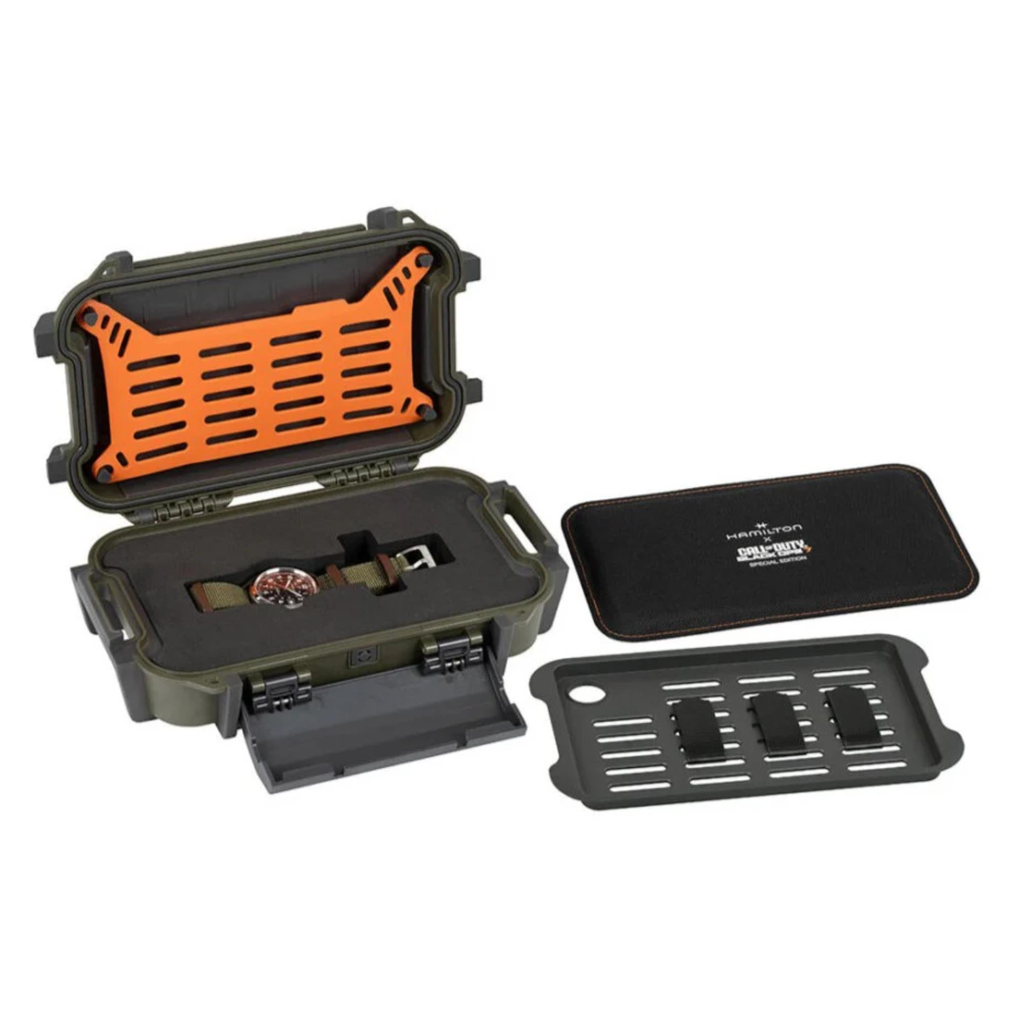 Hamilton x Call of Duty Black Ops 7 Khaki Field Special Edition Black Dial NATO Strap Men's Watch H70475930