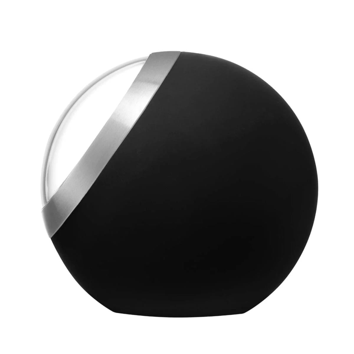 Mondaine Black Table Globe Clock Quartz White Dial A660.30335.16SBO