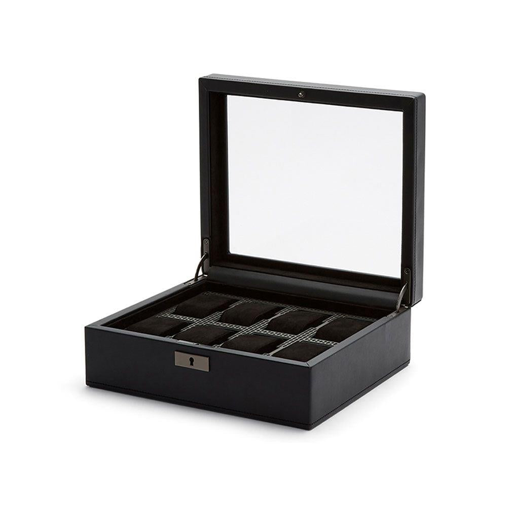 WOLF Axis 8 Piece Powder Coat Watch Box 488003