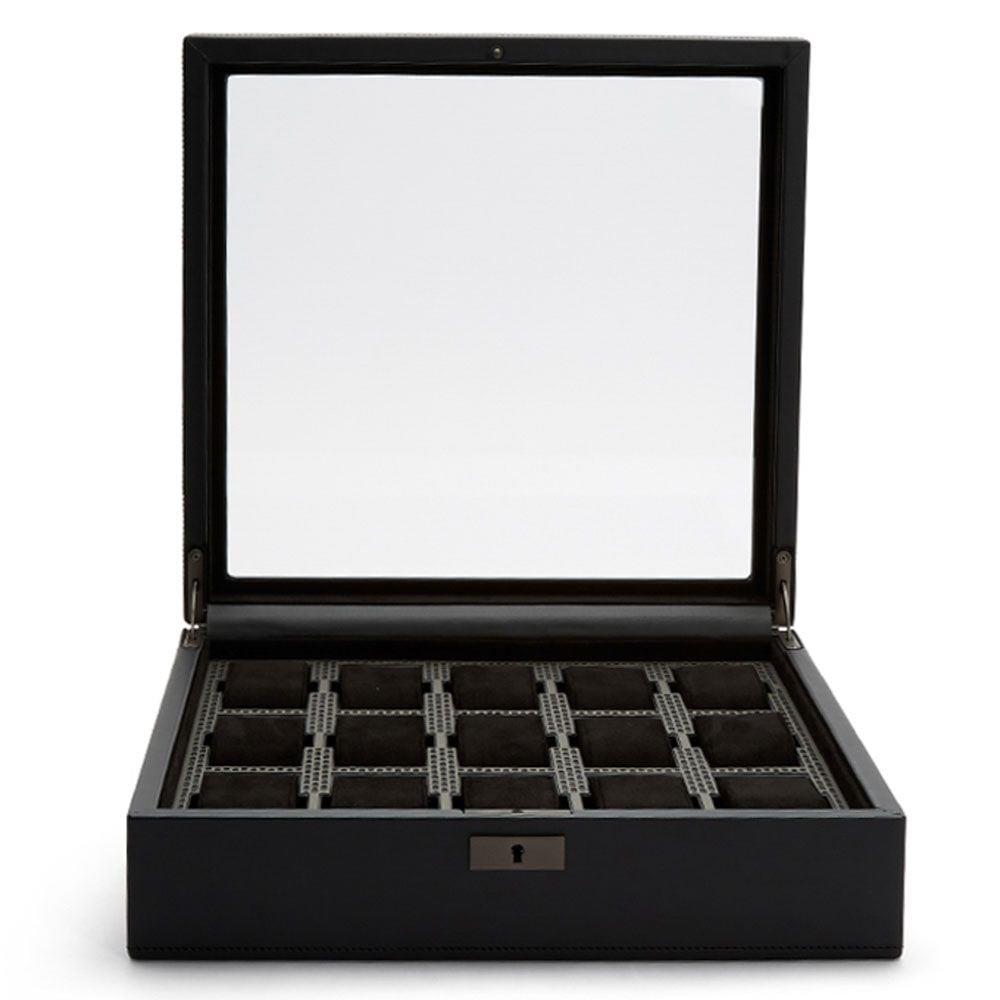 WOLF Axis 15 Piece Watch Box 488303