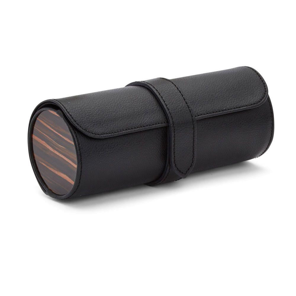 WOLF Roadster Triple Black Watch Roll 477856