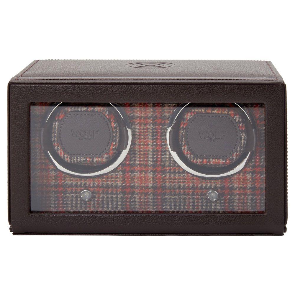 WOLF WM Brown Double Watch Winder 800700