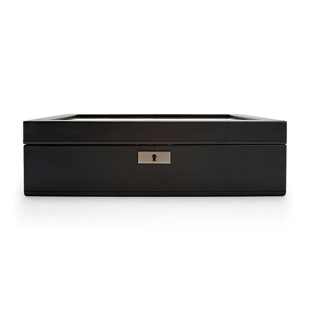 WOLF Axis 10 Piece Powder Coat Watch Box 488103