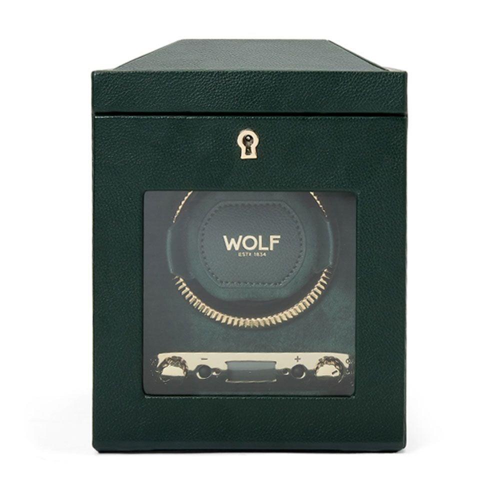 WOLF British Racing Single Green Watch Winder 793141