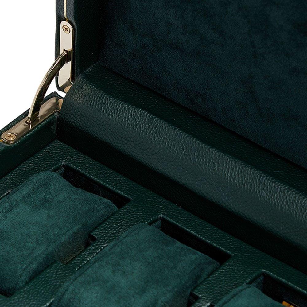 WOLF British Racing 15 Piece Green Watch Box 793241