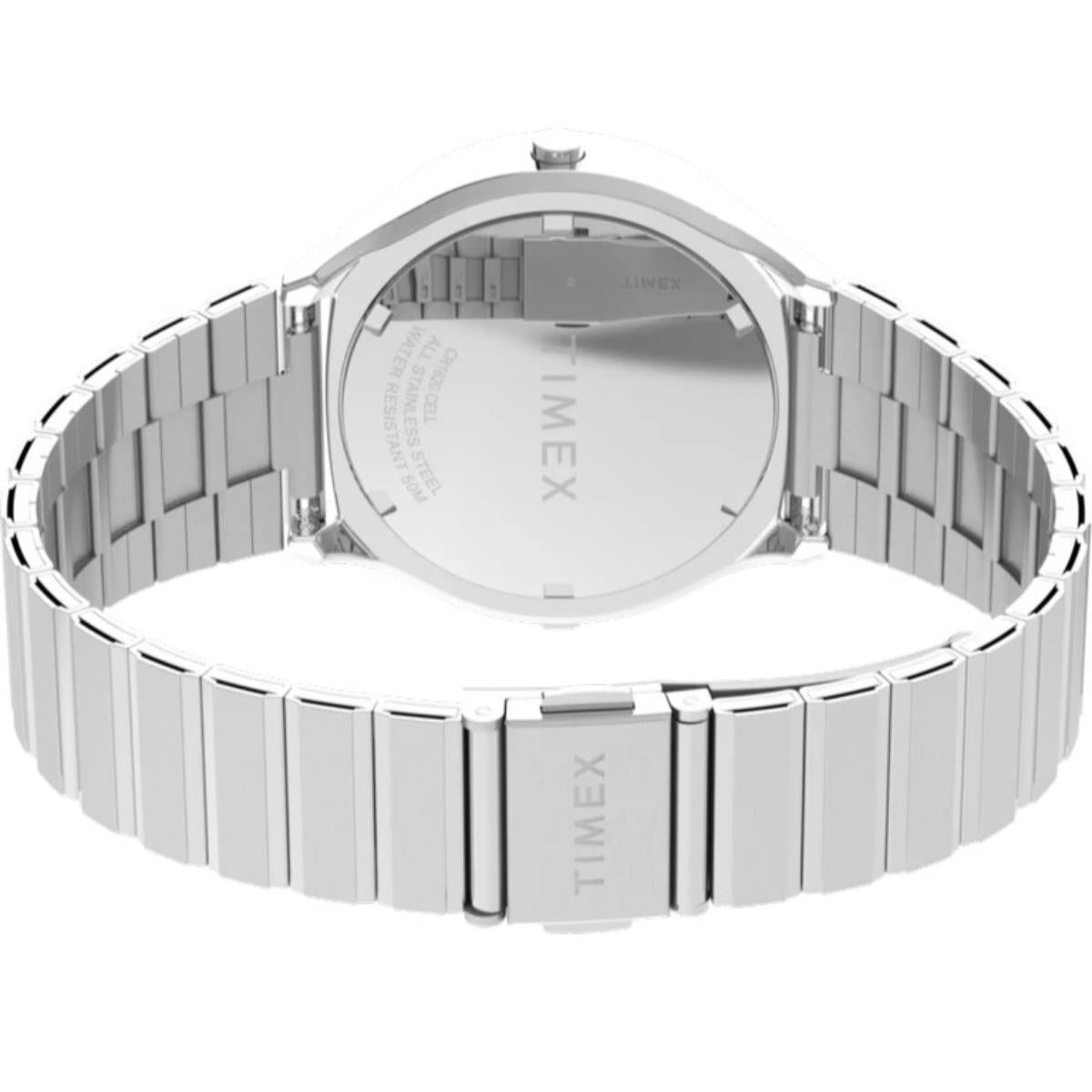 Timex Q 1975 SSQ Reissue Digital Steel Watch TW2Y06100