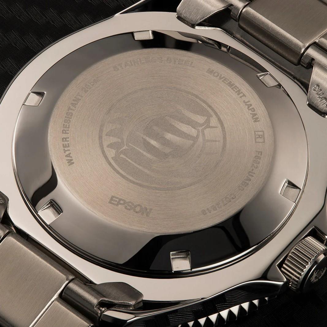 Orient Kanno Mechanical Red Dial Steel Strap Men's Dive Watch RA-AA0915R39B