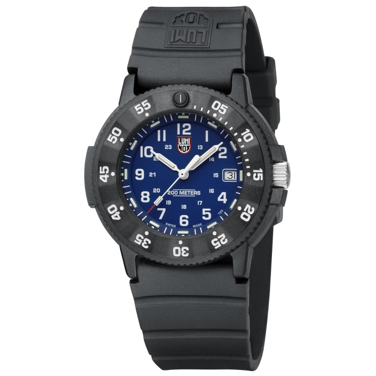 Luminox Original Navy Seal EVO 3000 Series Blue Dial Rubber Strap Men's Watch XS.3003.EVO.S