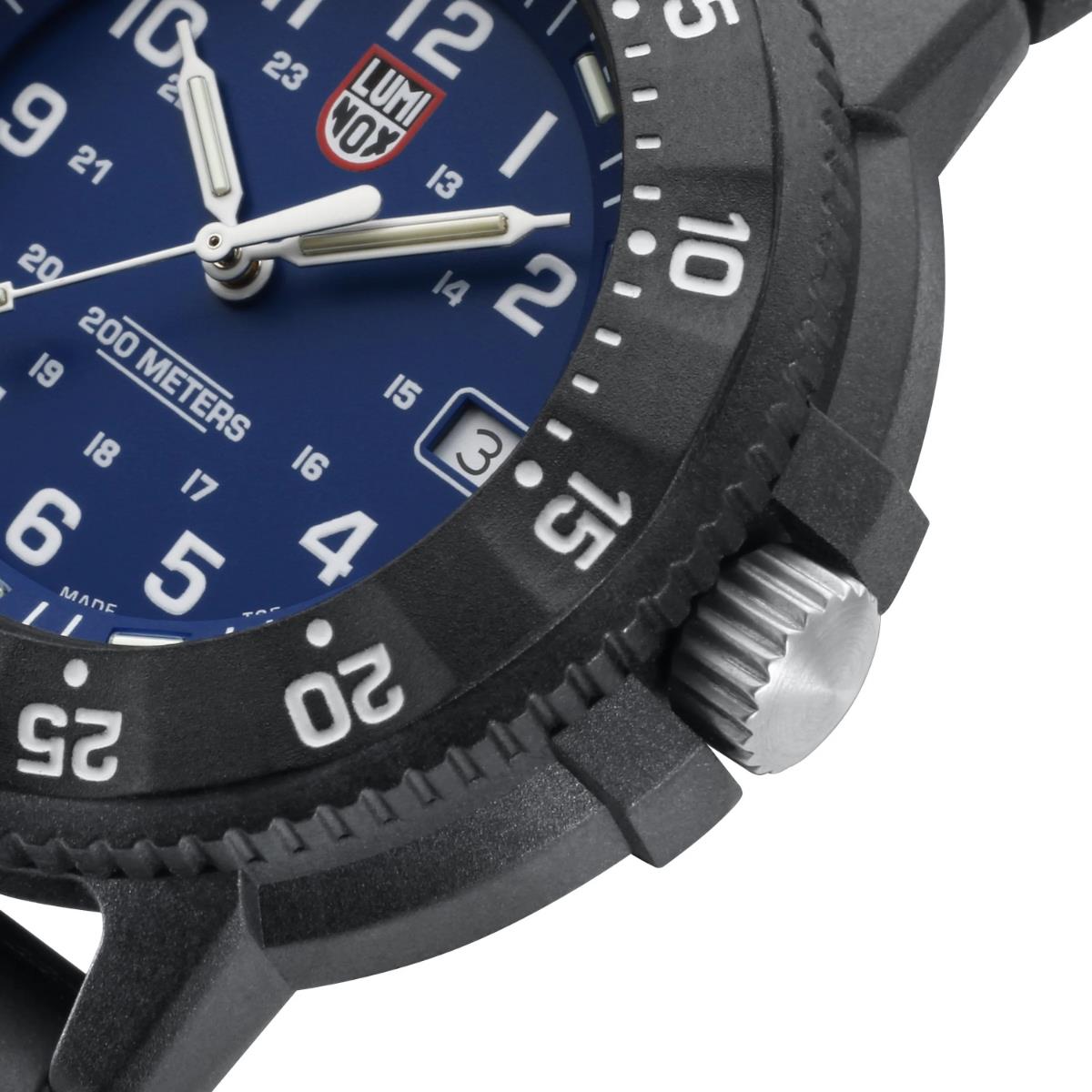 Luminox Original Navy Seal EVO 3000 Series Blue Dial Rubber Strap Men's Watch XS.3003.EVO.S
