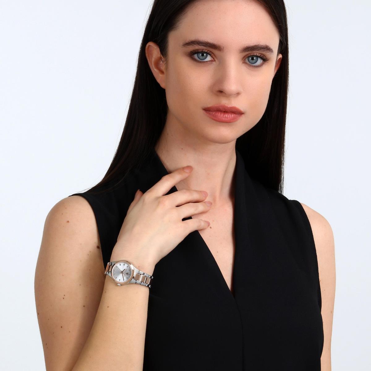 Maserati Attrazione Quartz Mother of Pearl Dial Steel Strap Women's Watch R8853151502