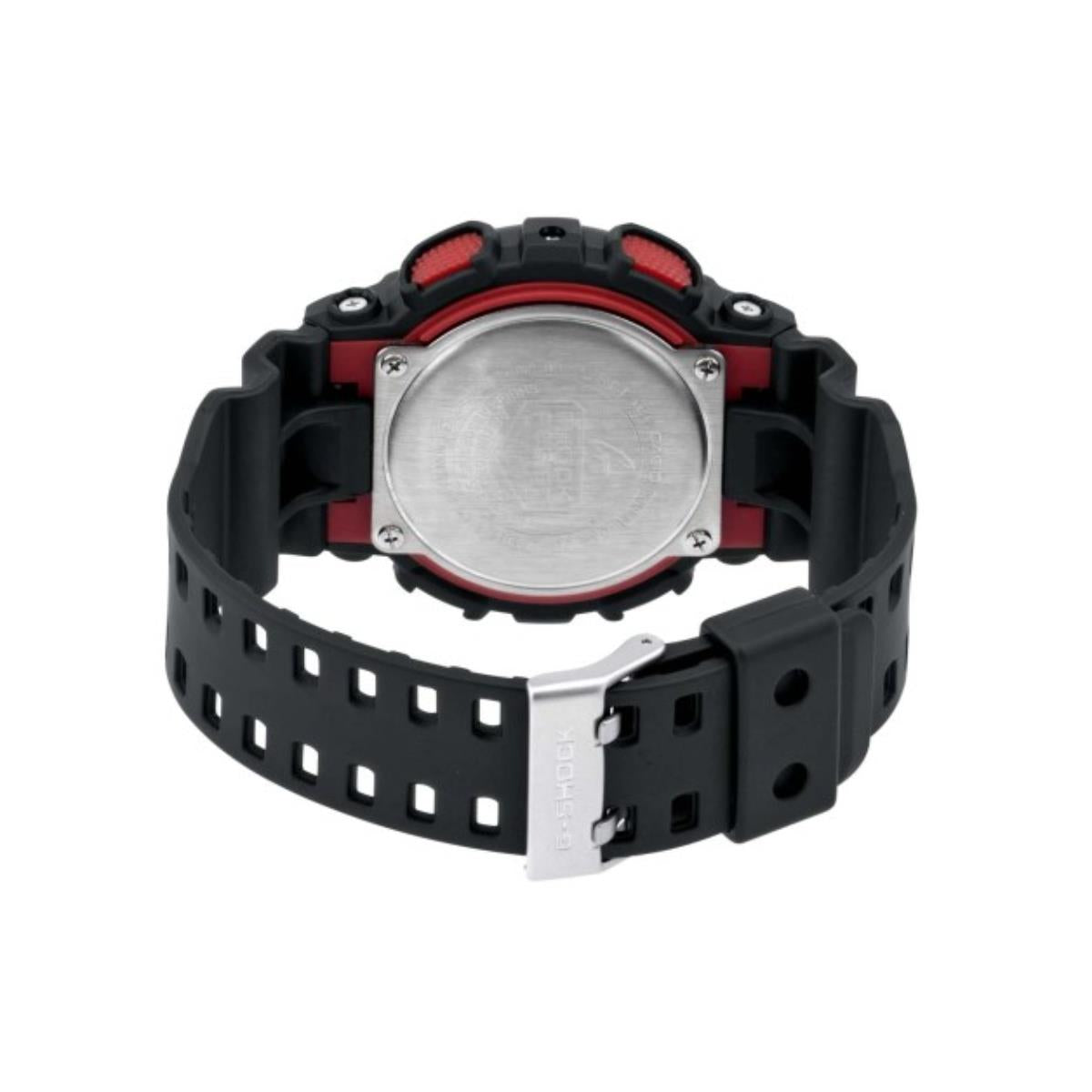 Casio G-Shock Digi-Analogue Black Dial Resin Strap Men's Watch GA-100-1A4ER