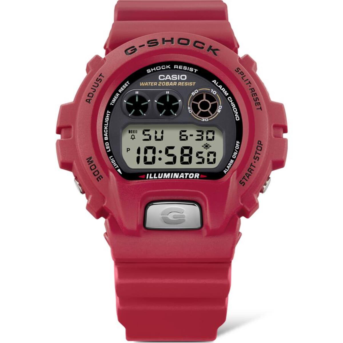 Casio G-Shock 30th Anniversary Red Digital Resin Strap Men's Watch DW-6900TR-4ER