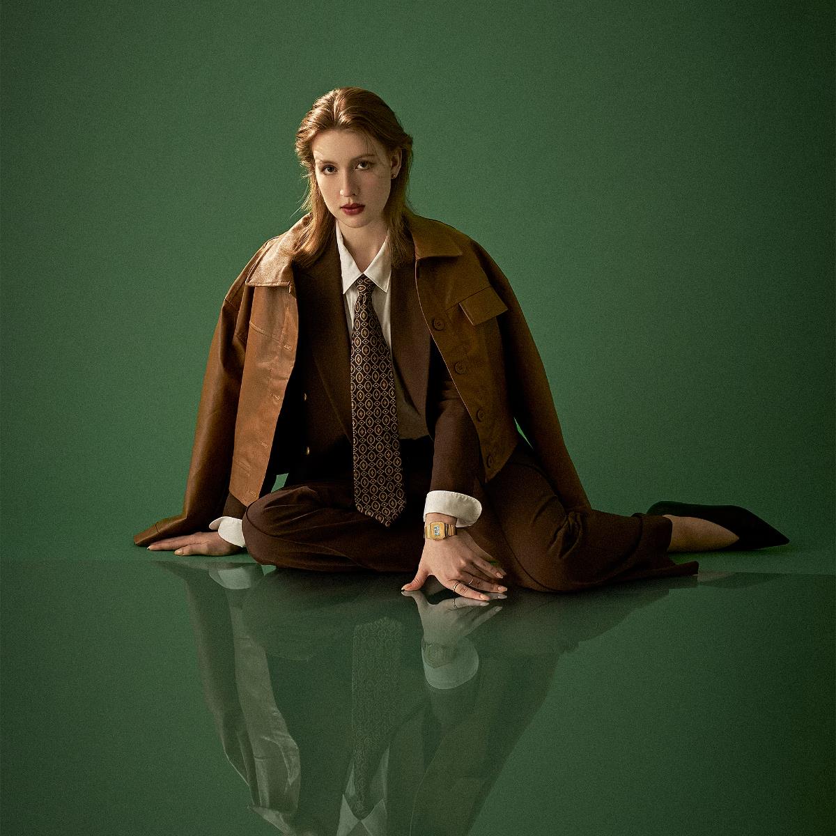 Casio Vintage Iconic Quartz Gold Digital Steel Strap Unisex Watch A700WEVG-9AEF