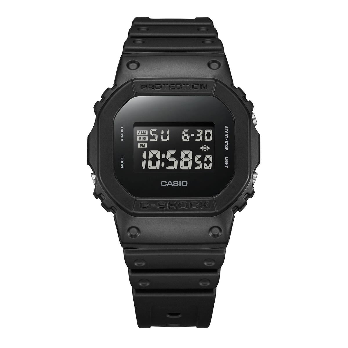 Casio G-Shock 5600 Series Black Digital Resin Strap Men's Watch DW-5600UBB-1ER