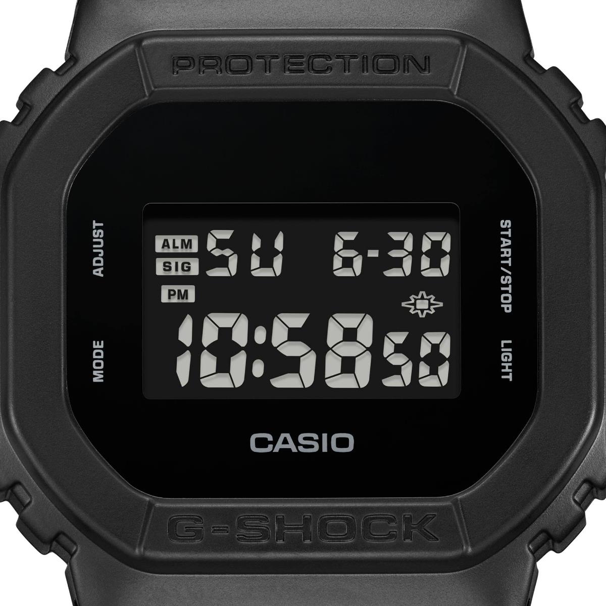 Casio G-Shock 5600 Series Black Digital Resin Strap Men's Watch DW-5600UBB-1ER