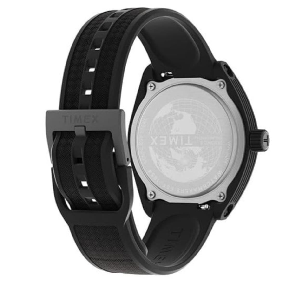 Timex Urban Pop Quartz Black Dial Eco-Friendly Strap Unisex Watch TW2W42300