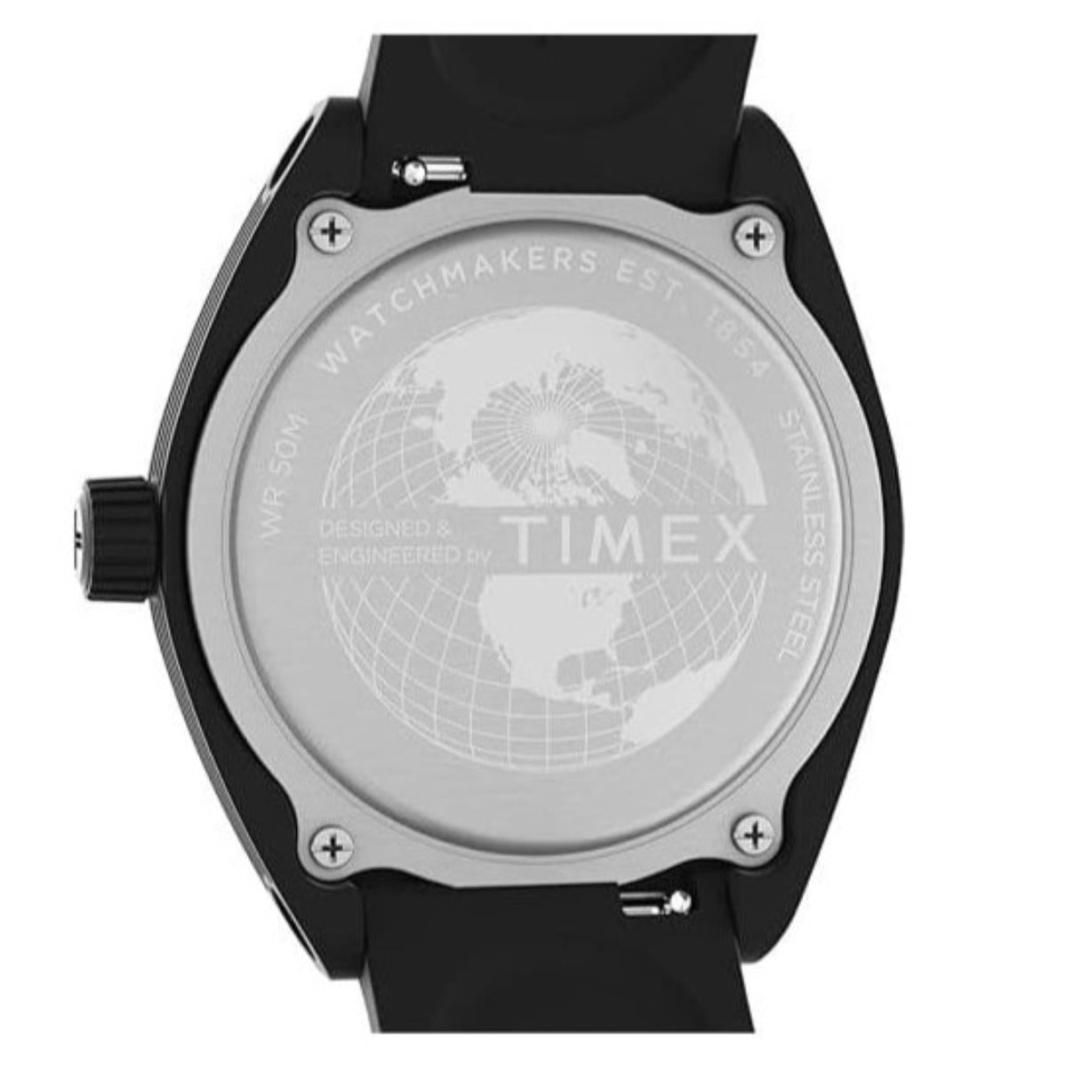 Timex Urban Pop Quartz Black Dial Eco-Friendly Strap Unisex Watch TW2W42300
