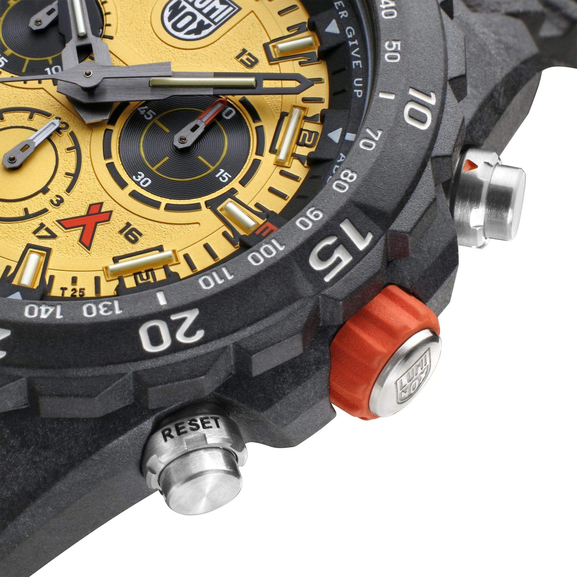 Luminox Bear Grylls Survival Yellow Dial Rubber Strap Men's Watch XB.3745